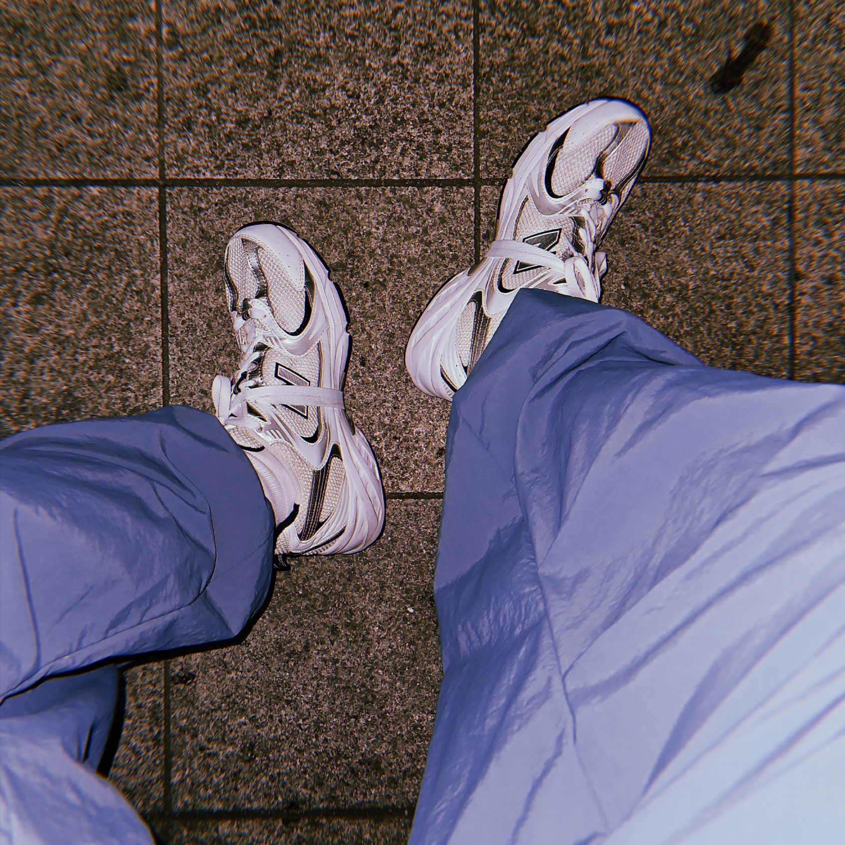 New Balance 530 Steel Grey 착용 스타일