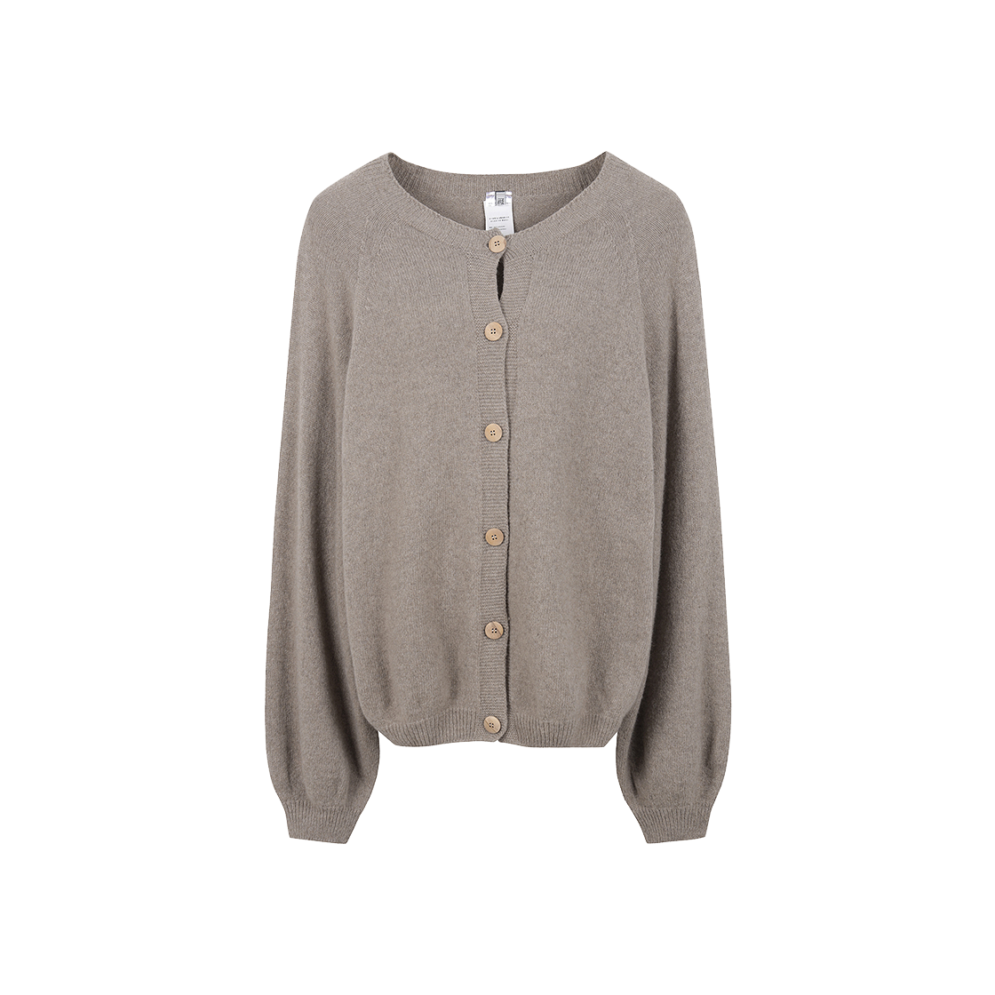 베이스레인지 우먼 소어 가디건 스토파 브라운 - 24FW(Baserange Women Soar Cardigan Stoppa Brown - 24FW)
