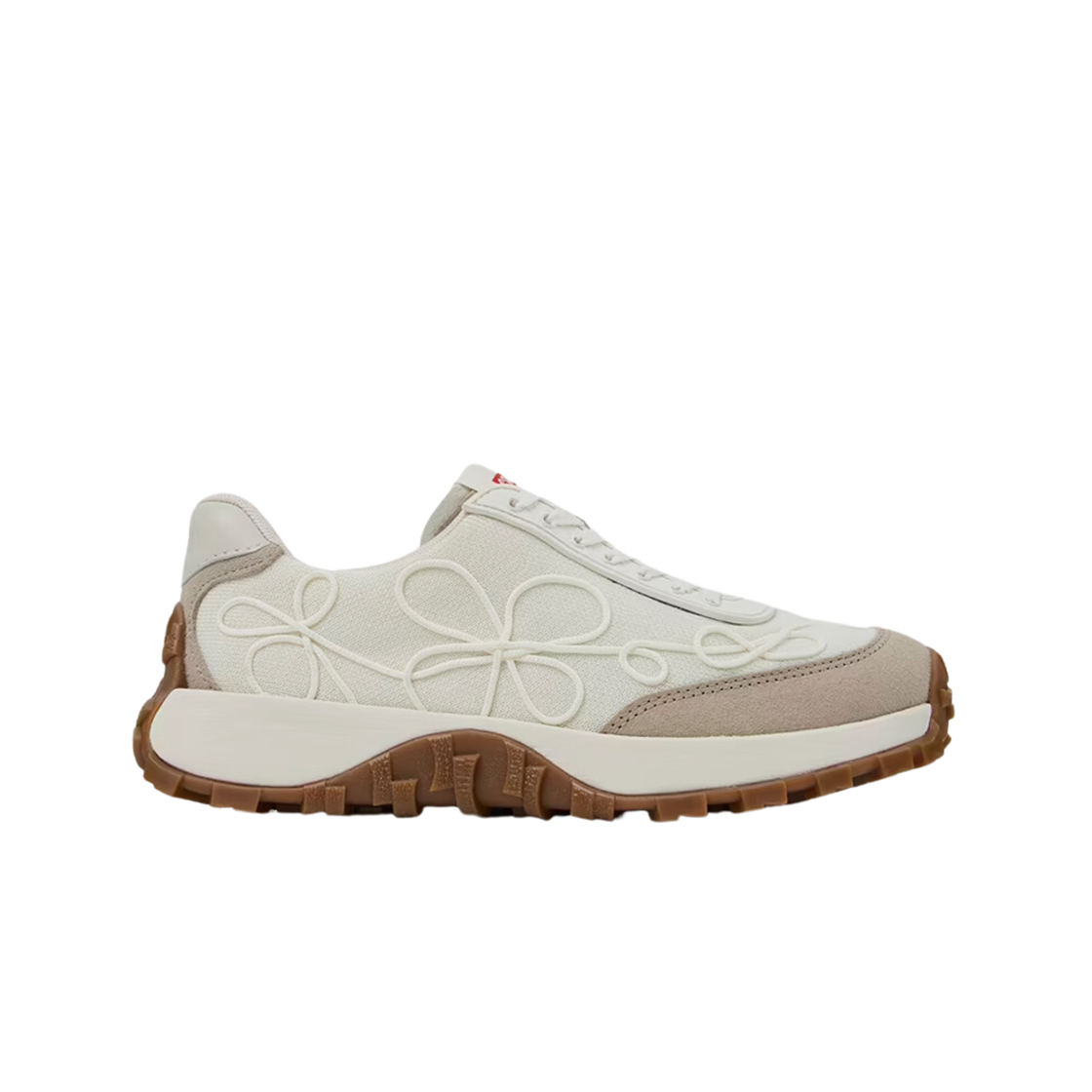 K201462-032 (W) Camper Drift Trail Vibram Nubuck Sneakers White