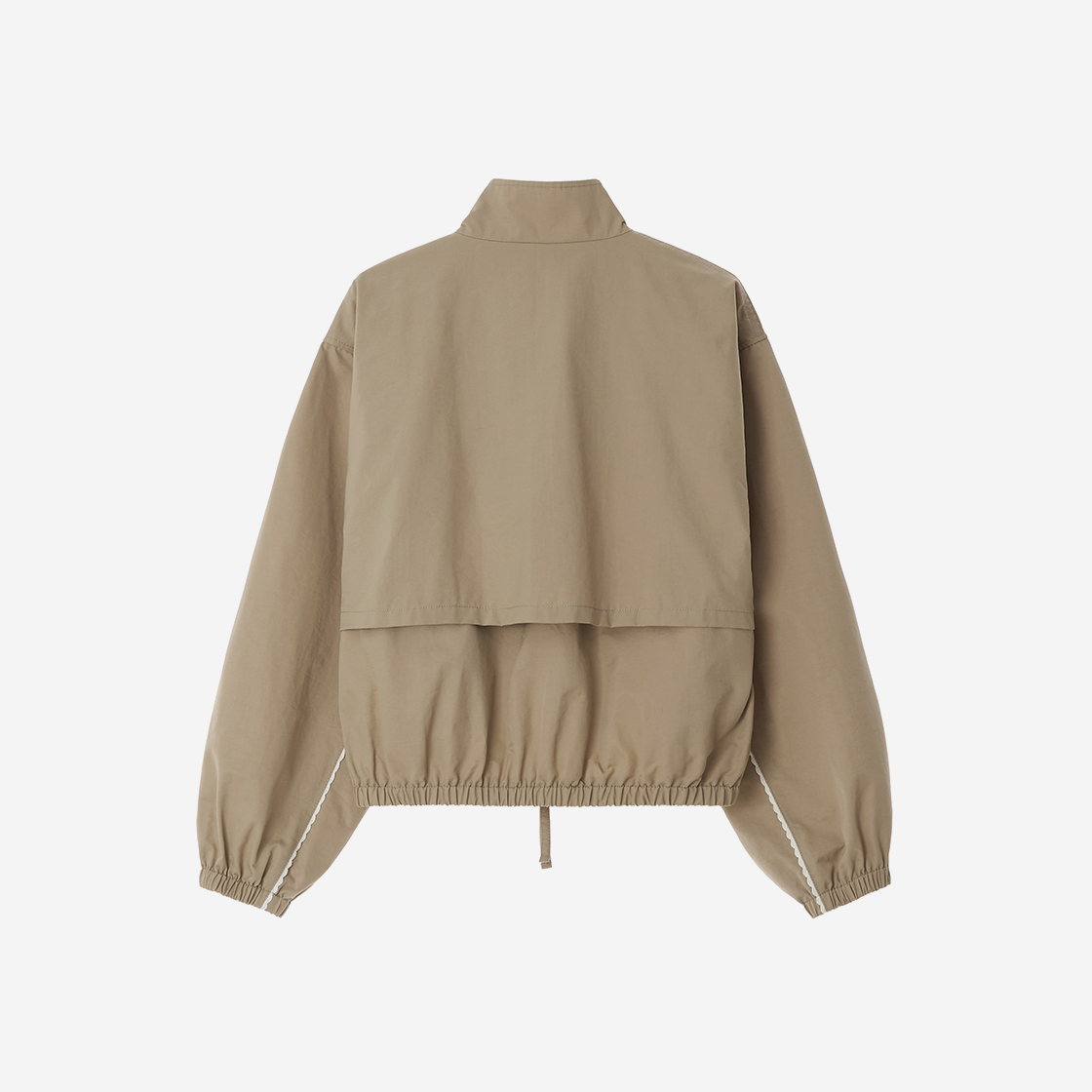 지지지 레이스 파이핑 트랙 자켓 웜 베이지(zeezeezee Lace Piping Track Jacket Warm Beige) - 2