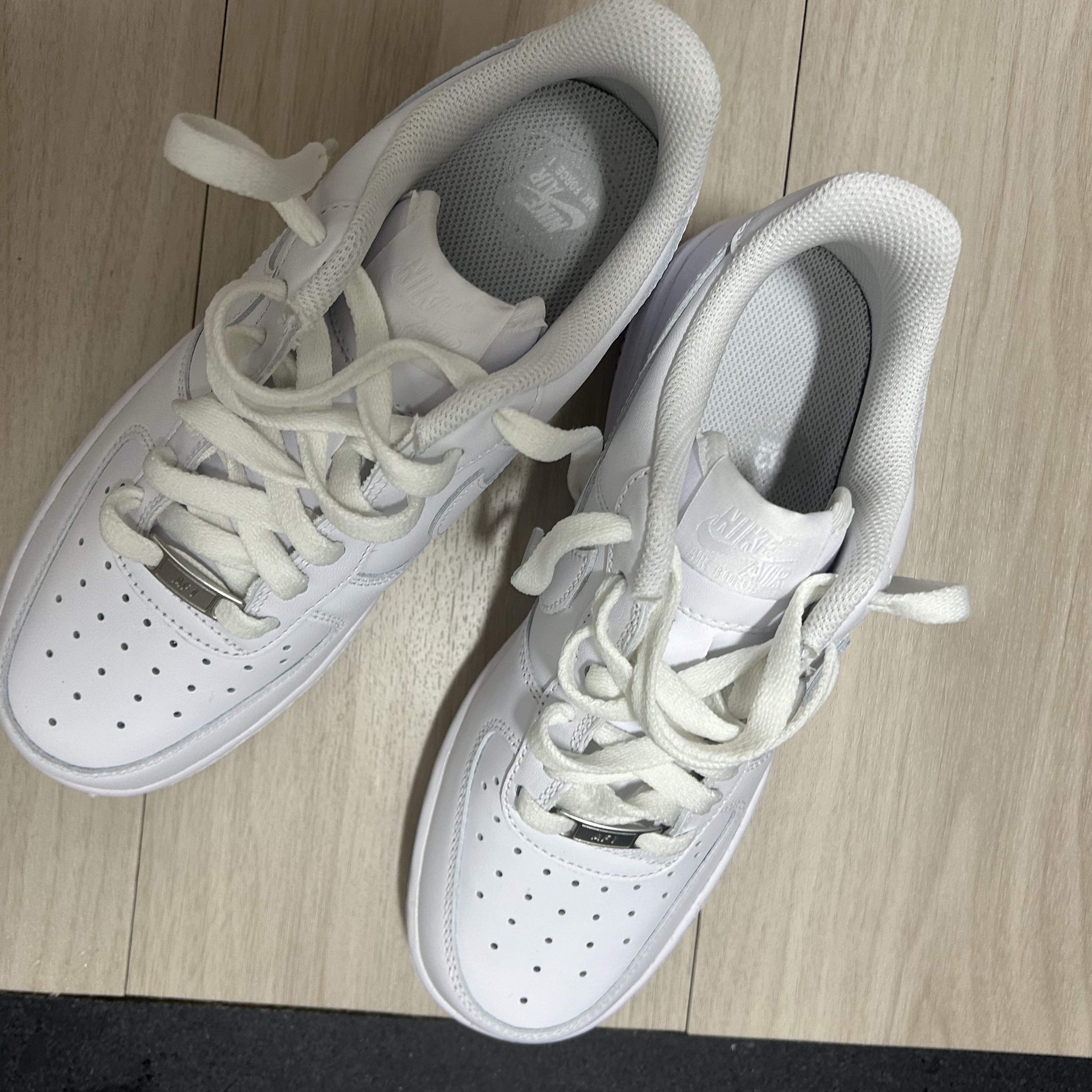(W) Nike Air Force 1 '07 Low White 착용 스타일