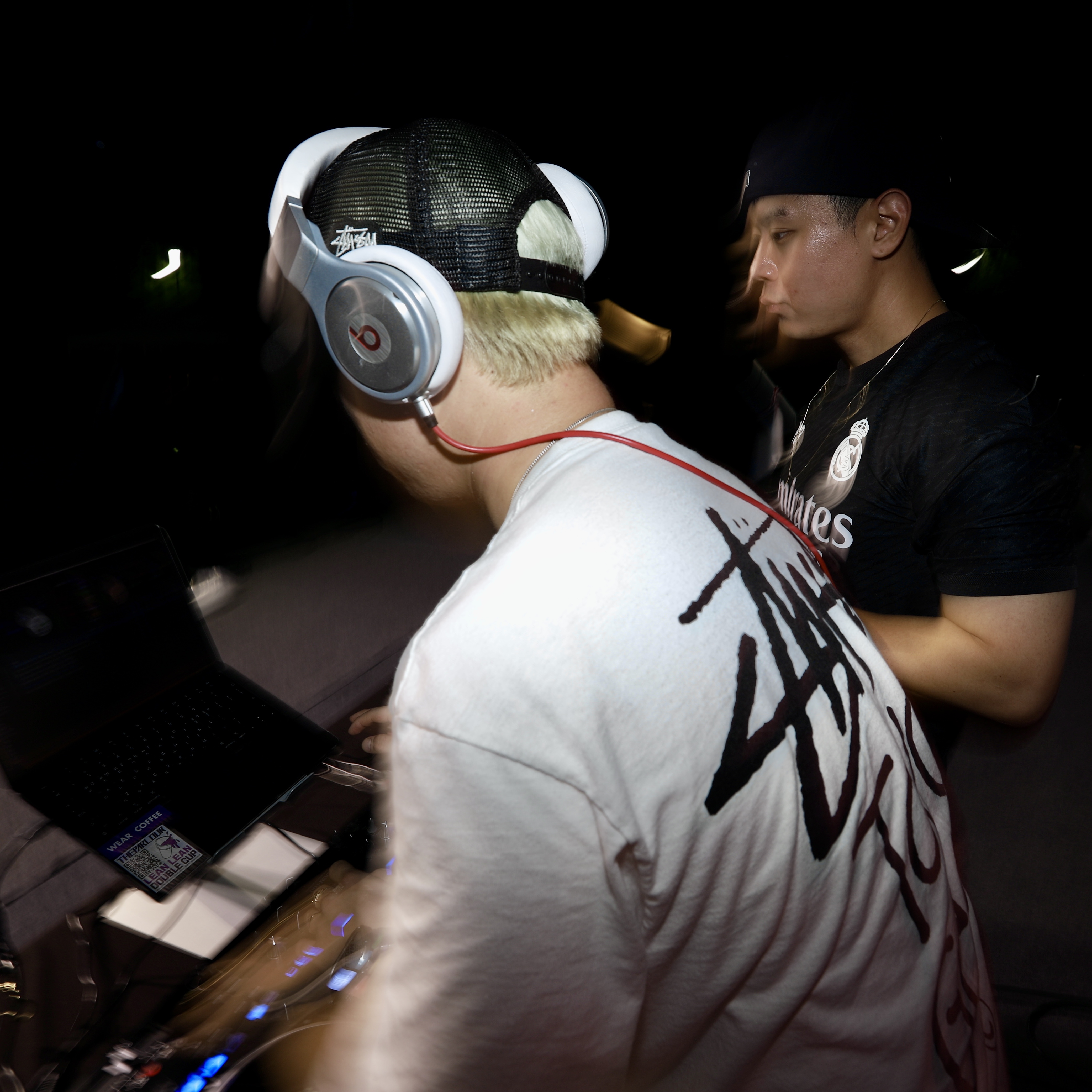 Stussy Tough Gear T-Shirt White 착용 스타일