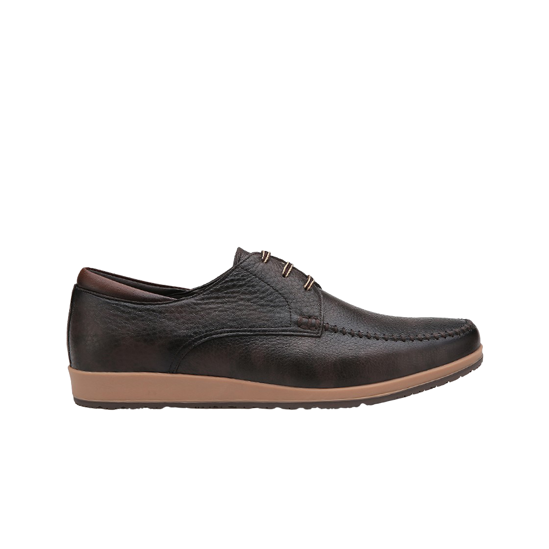 미소페 카우하이드 캐주얼 3cm 다크 브라운(Misope Cowhide Casual 3cm Dark Brown)