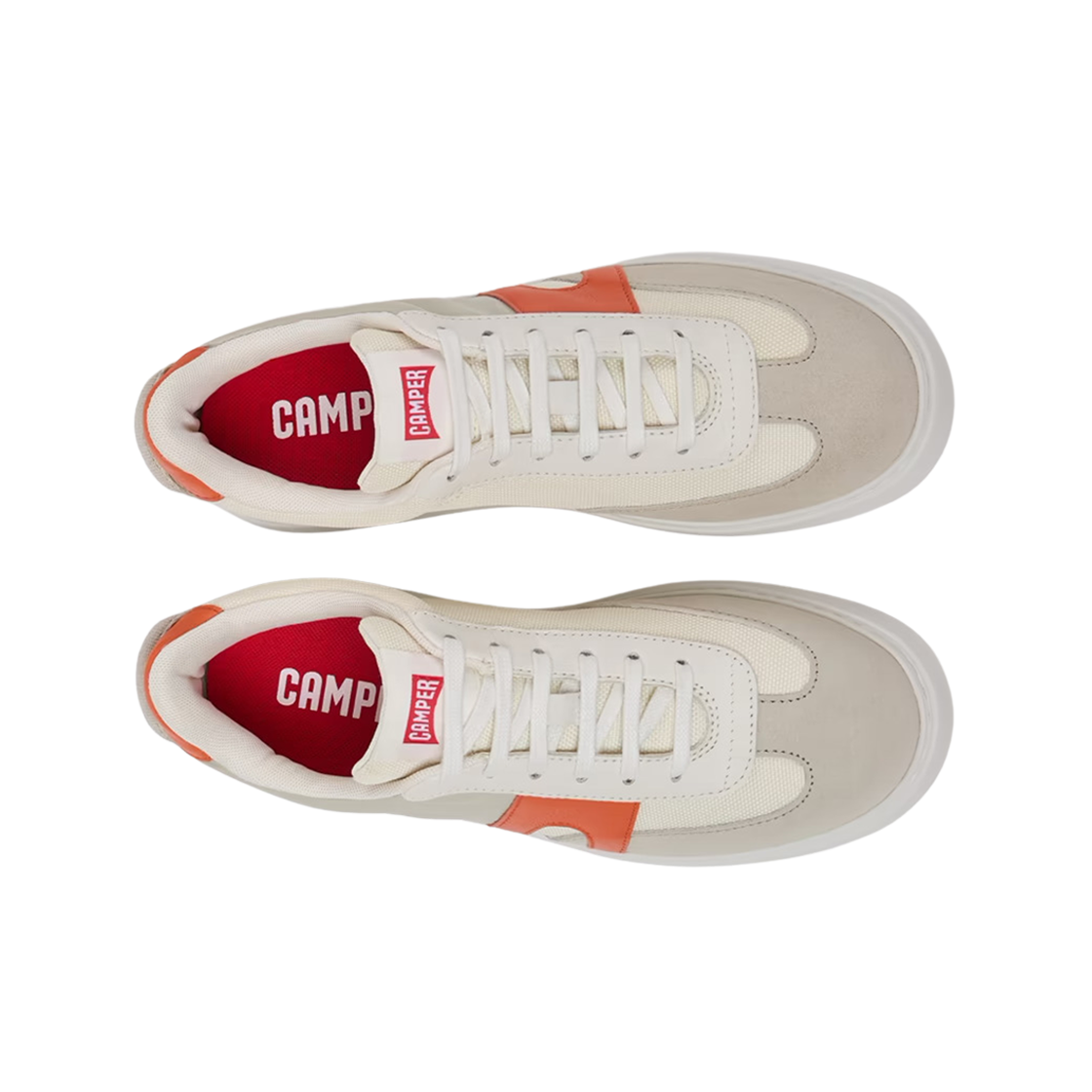 (W) 캠퍼 러너 K21 텍스타일 누벅 스니커즈 멀티컬러((W) Camper Runner K21 Textile Nubuck Sneakers Multicolor) - 2