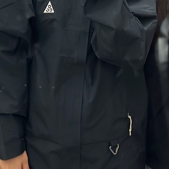 Nike ACG Storm-Fit ADV Cascade Rains Full Zip Jacket Black - Asia 착용 스타일