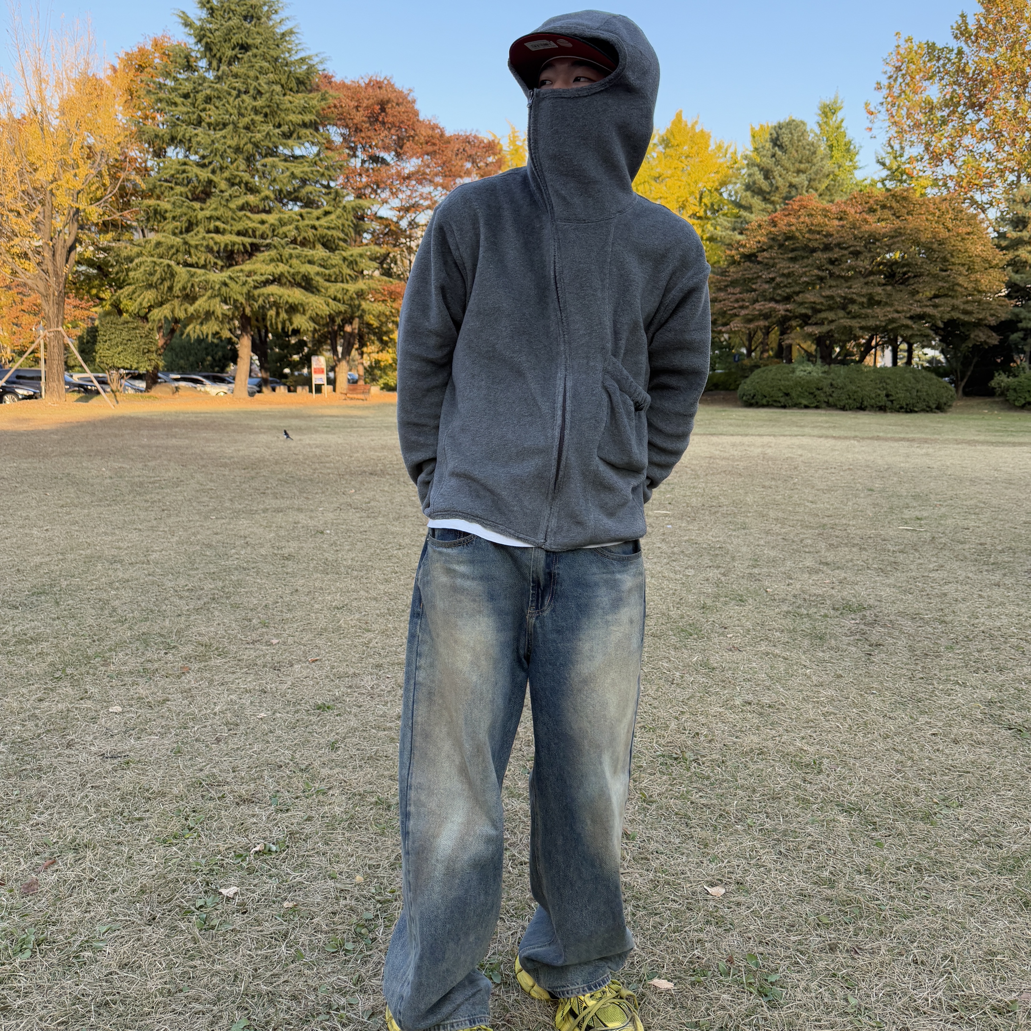 Balenciaga 3XL Sneakers Yellow Black, Supreme Overdyed Camo Nylon Camp Cap Orange - 23SS 착용 스타일 - 1