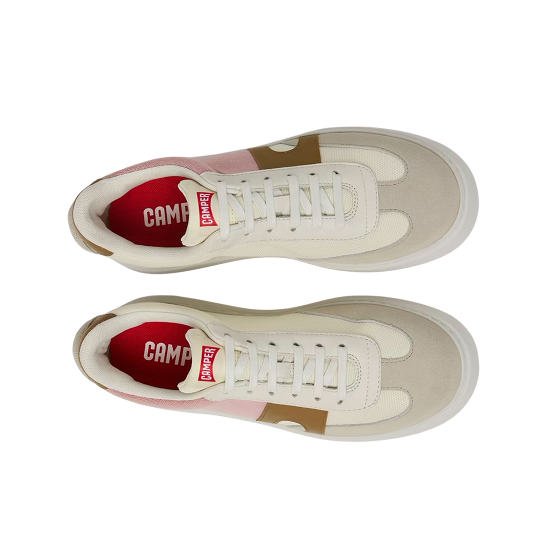 (W) 캠퍼 러너 K21 텍스타일 누벅 스니커즈 멀티컬러((W) Camper Runner K21 Textile Nubuck Sneakers Multicolor) - 2