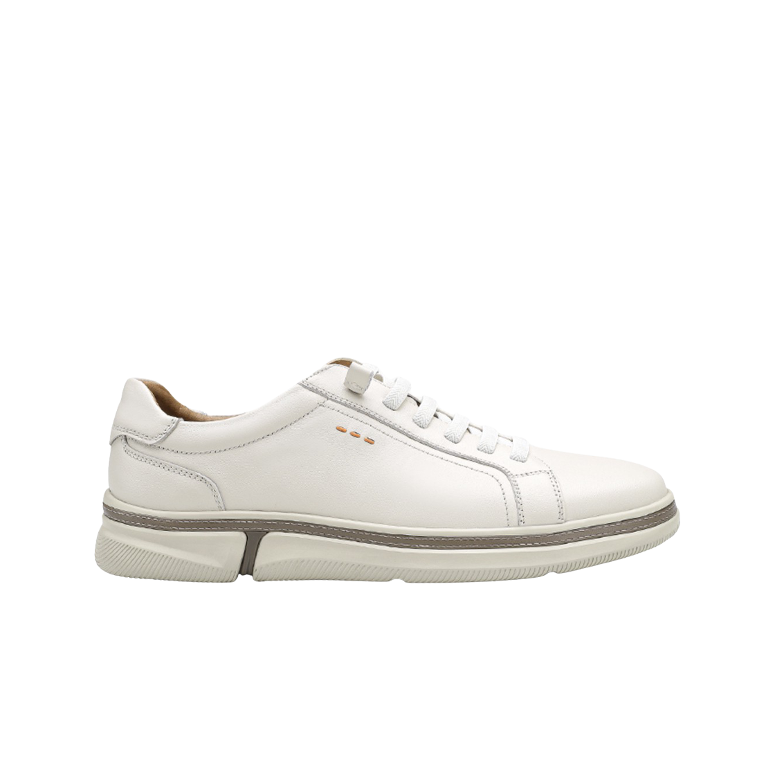 미소페 카우하이드 스니커즈 3cm 베이지(Misope Cowhide Sneakers 3cm Beige)