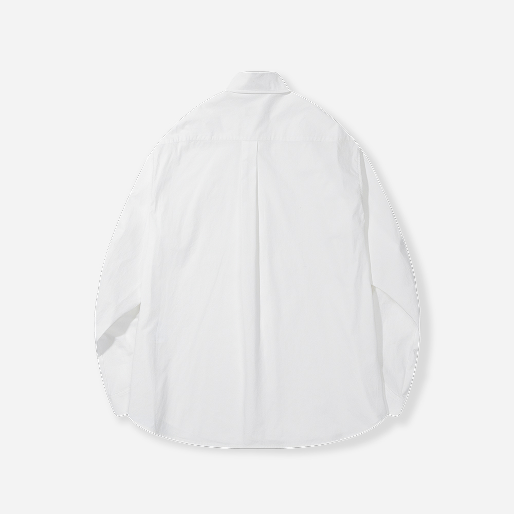 필더스 남성 에센셜 고밀도 면셔츠 오프 화이트(Fielders Man Cotton Shirt Off White) - 2