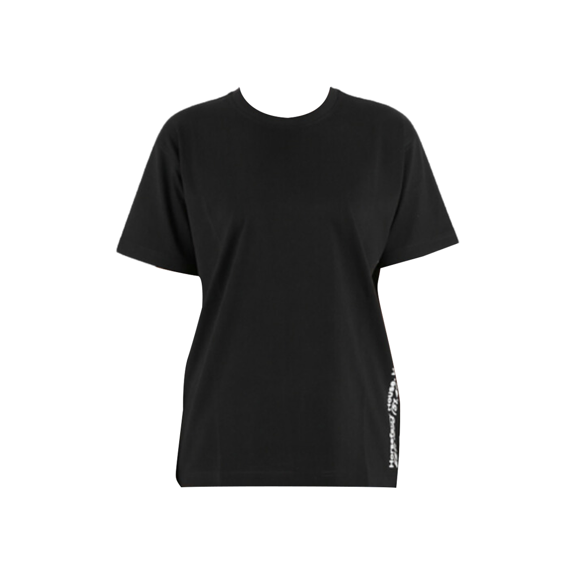 8037291 (W) Burberry Limited Carrick T-Shirt Black - 대표 이미지 #1