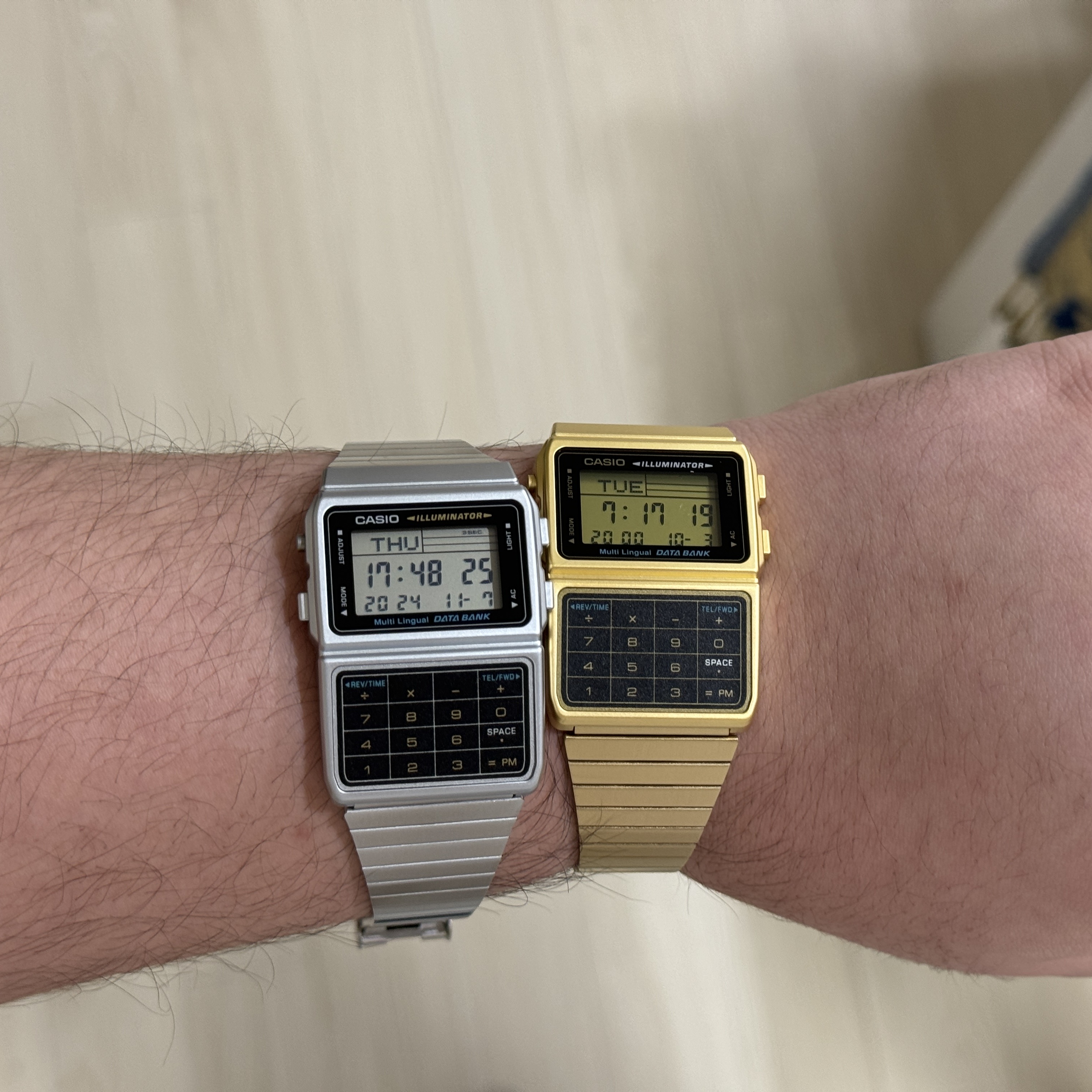 Casio DBC-611-1DF, Casio DBC-611G-1DF 착용 스타일 - 1
