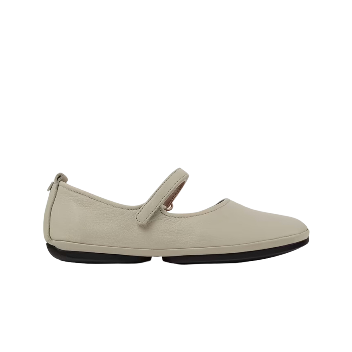 K201365-022 (W) Camper Right Leather Ballerinas Gray
