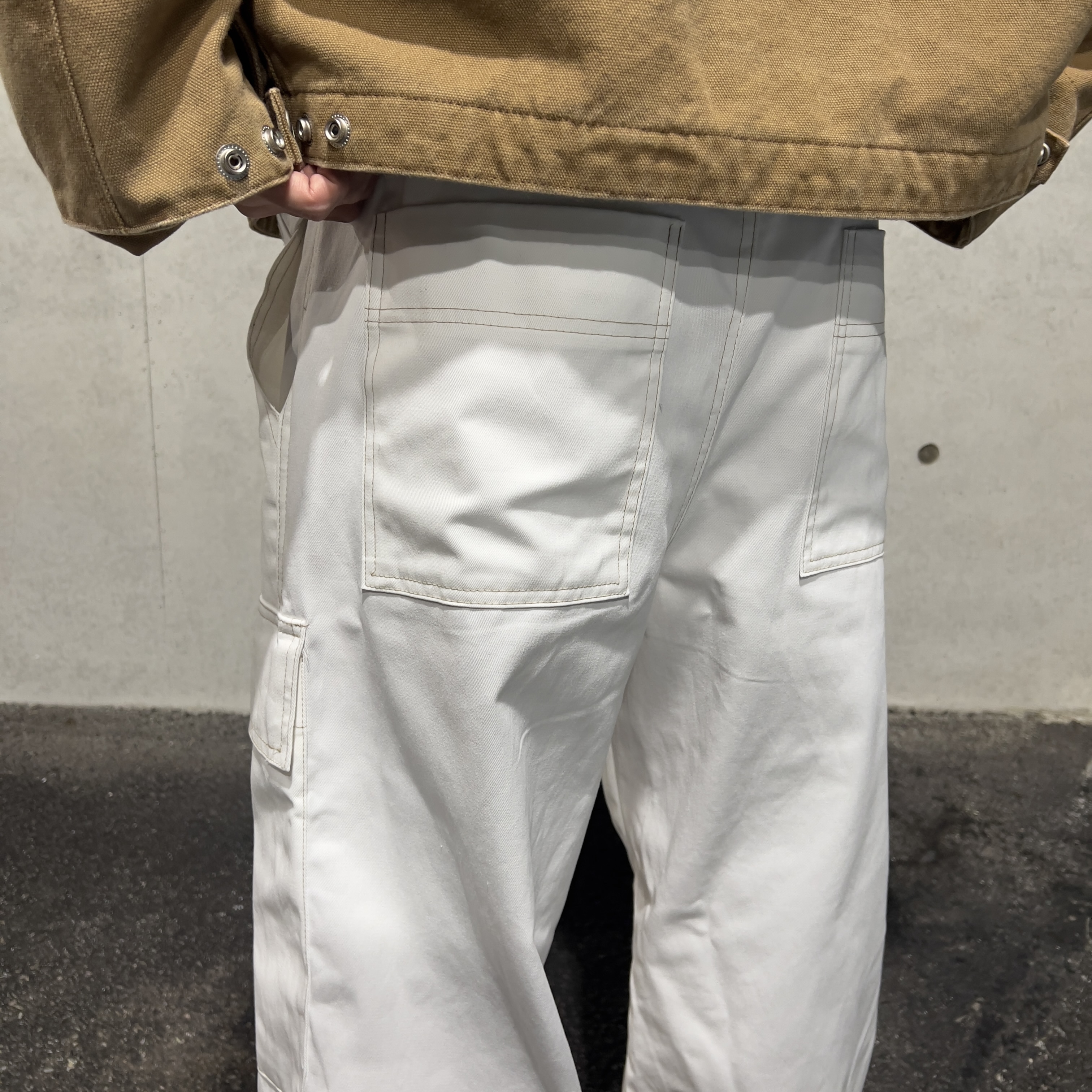 Oakley Factory Team x Brain Dead Flesh White Birch 착용 스타일 - 8