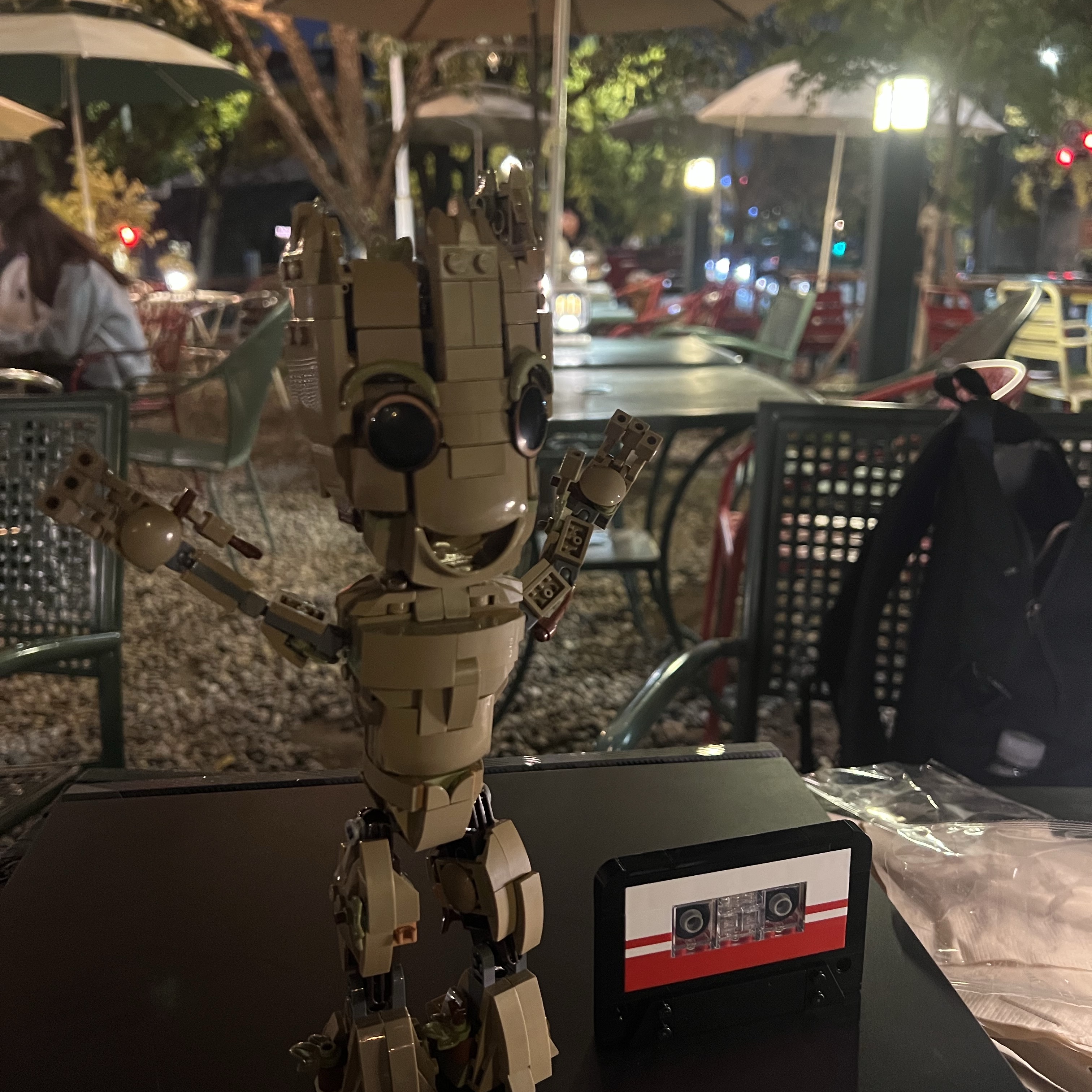 Lego Marvel I Am Groot 착용 스타일