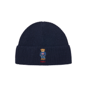 [30%적립] Polo Ralph Lauren Polo Bear Cable Knit Beanie Classic Navy - 24FW