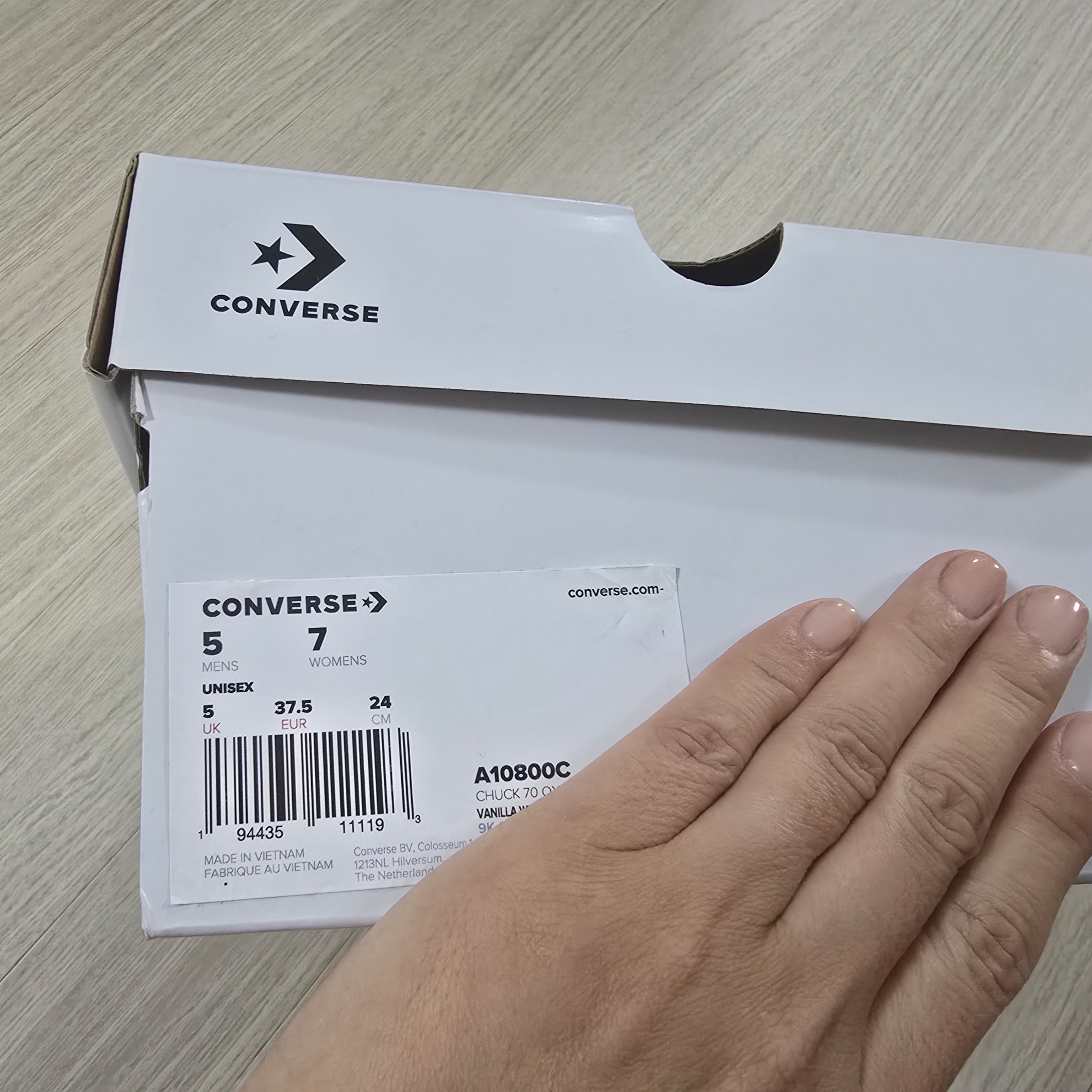 Converse x Isabel Marant Chuck 70 Ox Vanilla White 착용 스타일 - 2