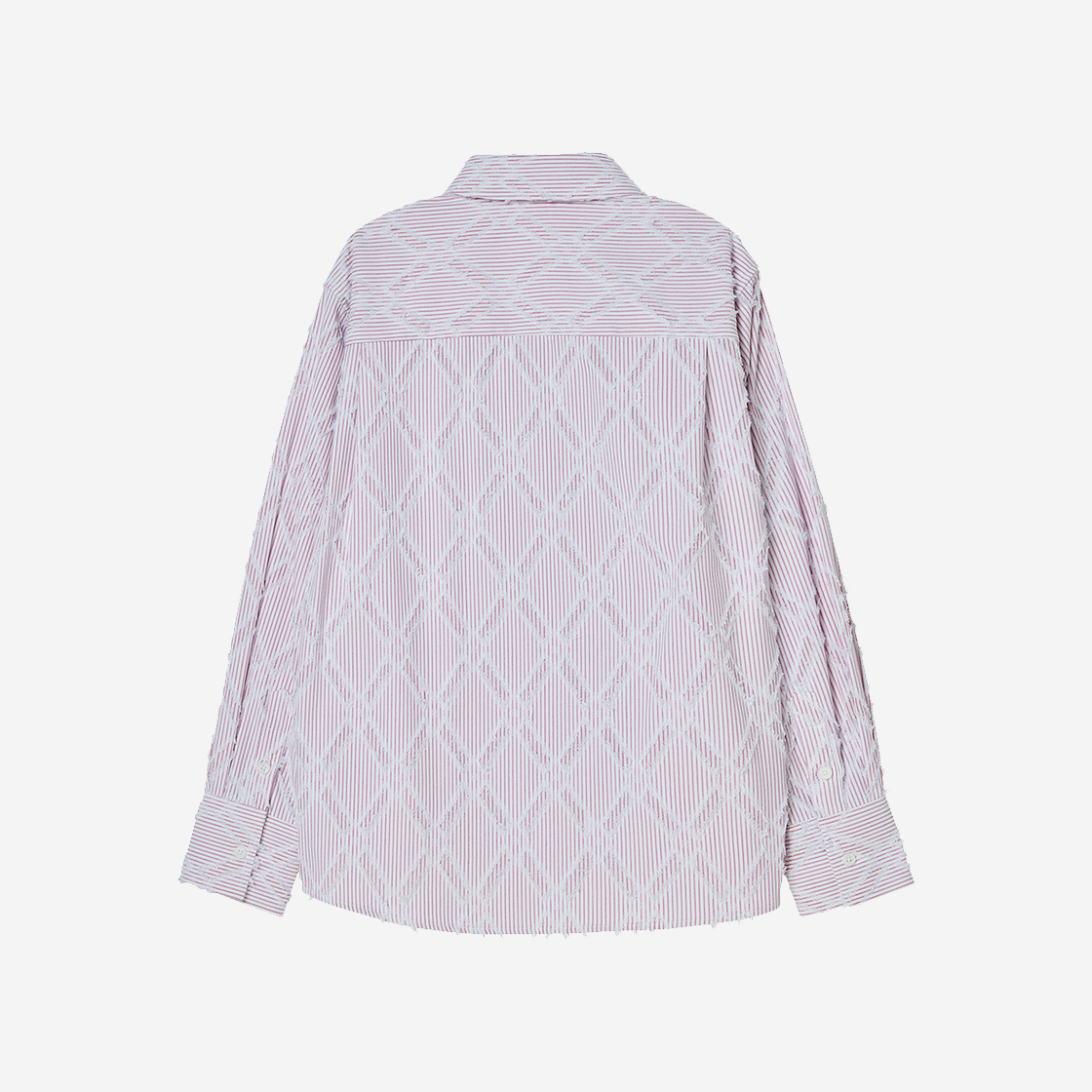 실른 클래식 테슬 스트라이프 셔츠 핑크(SILN Classic Tassel Stripe Shirts Pink) - 2