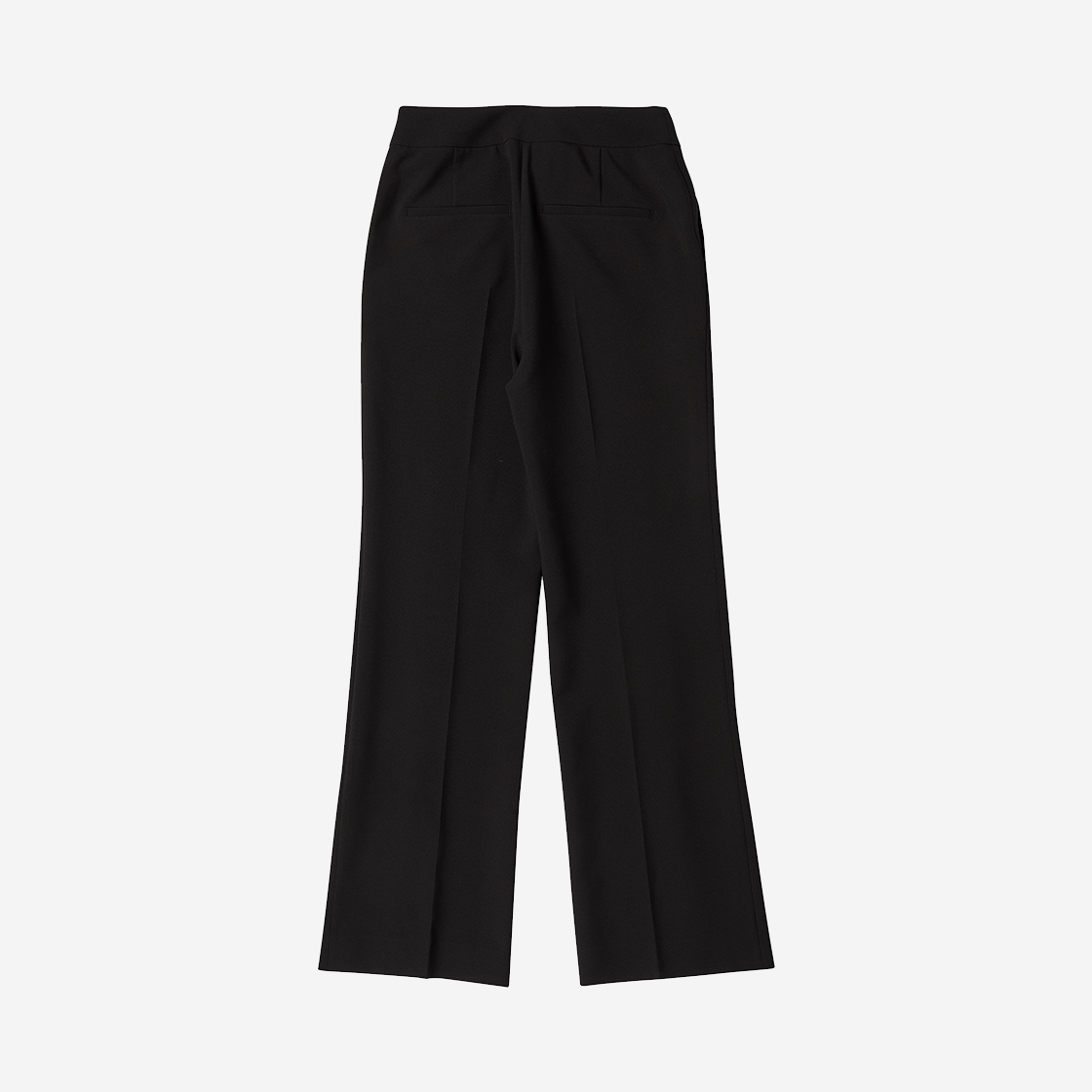 실른 집 슬릿 슬림 부츠컷 트라우저 팬츠 블랙(SILN Zip Slit Slim Boots Cut Trouser Pants Black) - 2