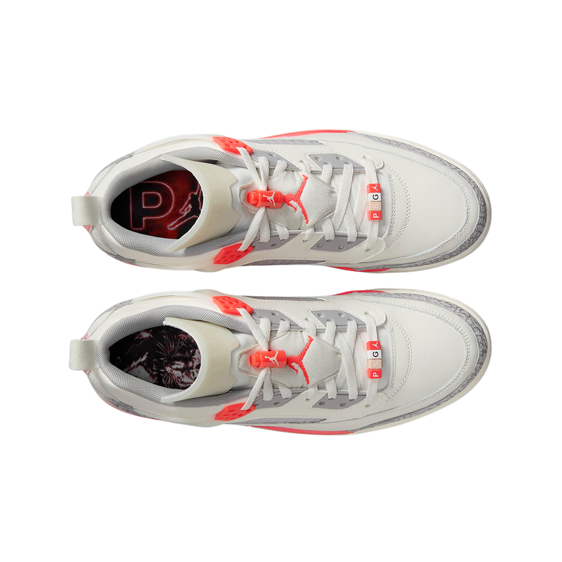 조던 x 파리 생제르맹 스피자이크 로우 세일 울프 그레이(Jordan x Paris Saint-Germain Spizike Low Sail Wolf Grey) - 2