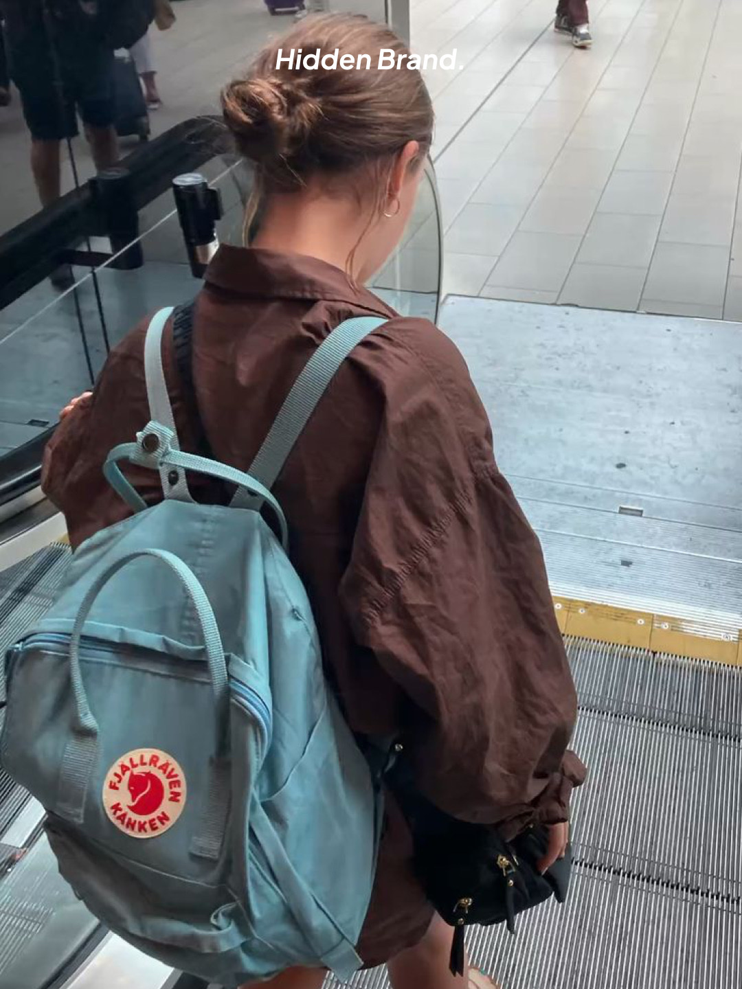 Fjallraven Kanken Clay, Fjallraven Kanken Royal Blue 착용 스타일 - 5