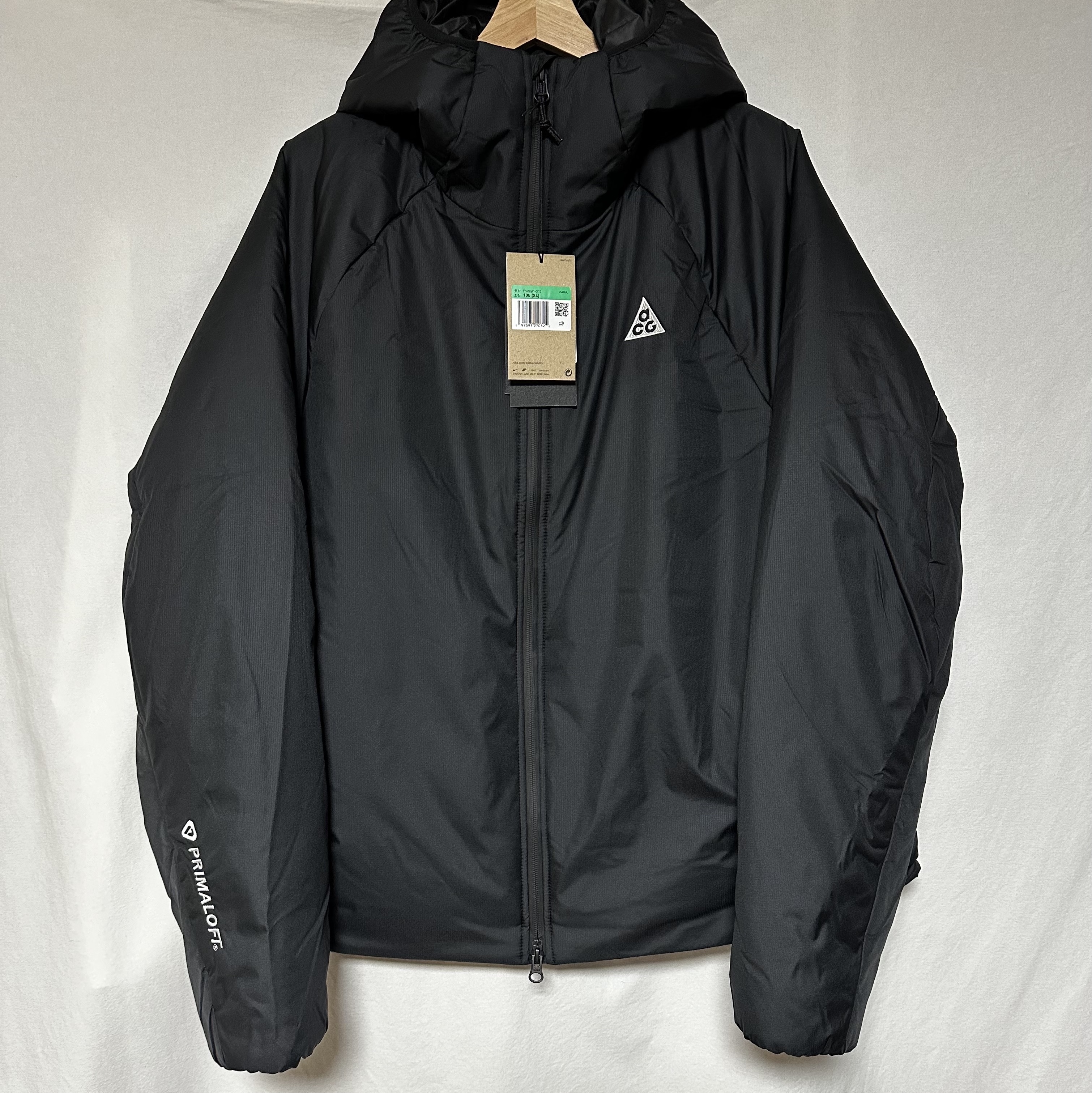 Nike ACG Rope De Dope Primaloft Therma-Fit Jacket Black Summit White - Asia 착용 스타일