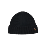 [30%적립] Polo Ralph Lauren Signature Pony Wool Blend Beanie Black - 24FW
