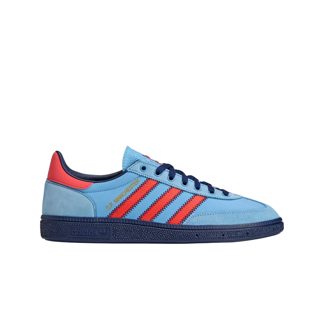 아디다스 x C.P. 컴퍼니 맨체스터 스페지알 라이트 블루 브라이트 레드(Adidas x C.P. Company Manchester Spezial Light Blue Bright Red)