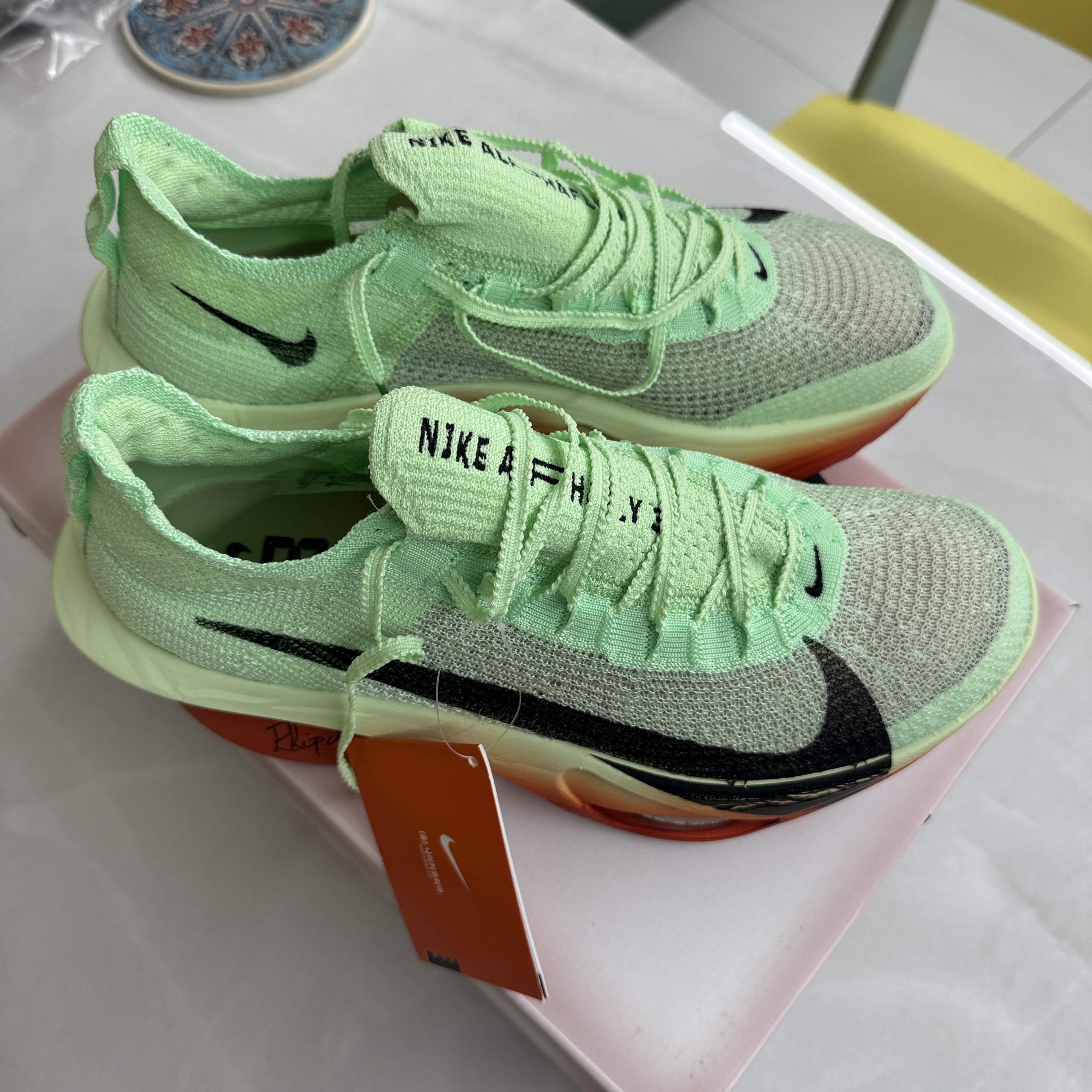 Nike Air Zoom Alphafly Next% 3 Eliud Kipchoge 착용 스타일 - 2