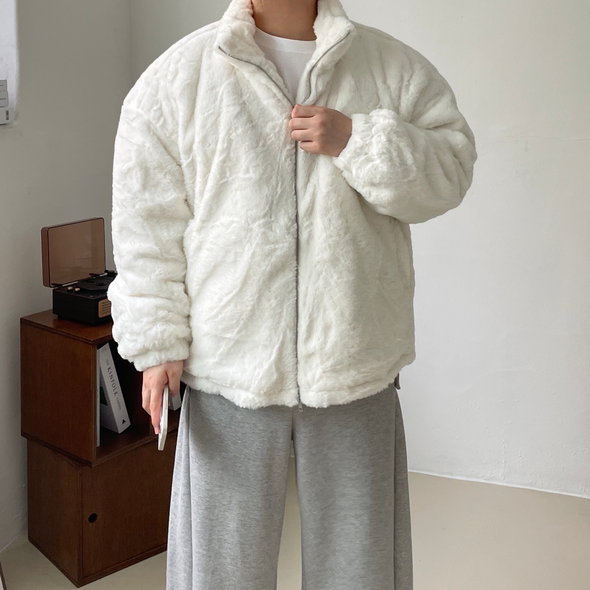Nike Air Force 1 '07 Low White 착용 스타일 - 9