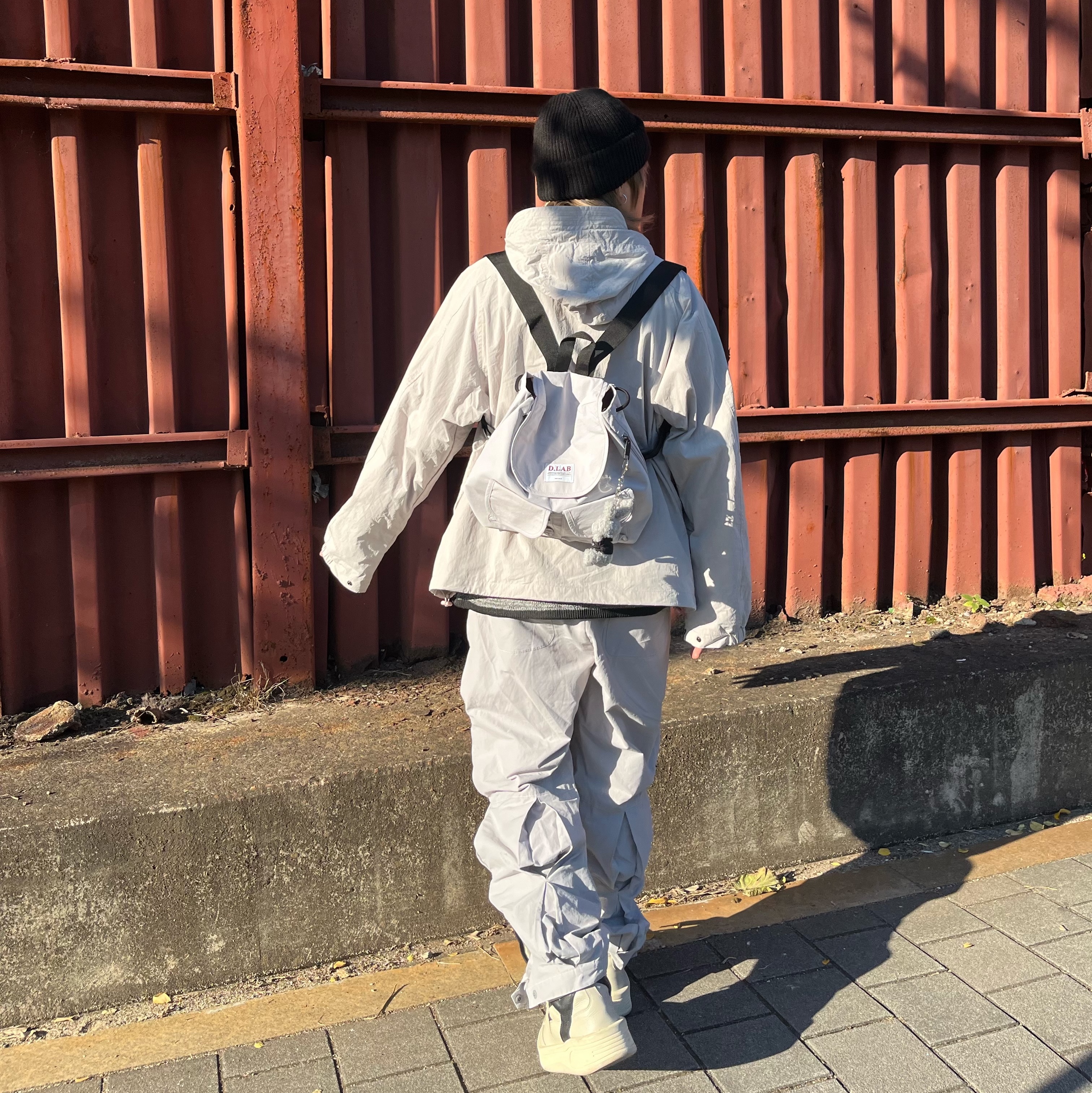 Converse x Drkshdw Turbowpn Pelican 착용 스타일 - 4