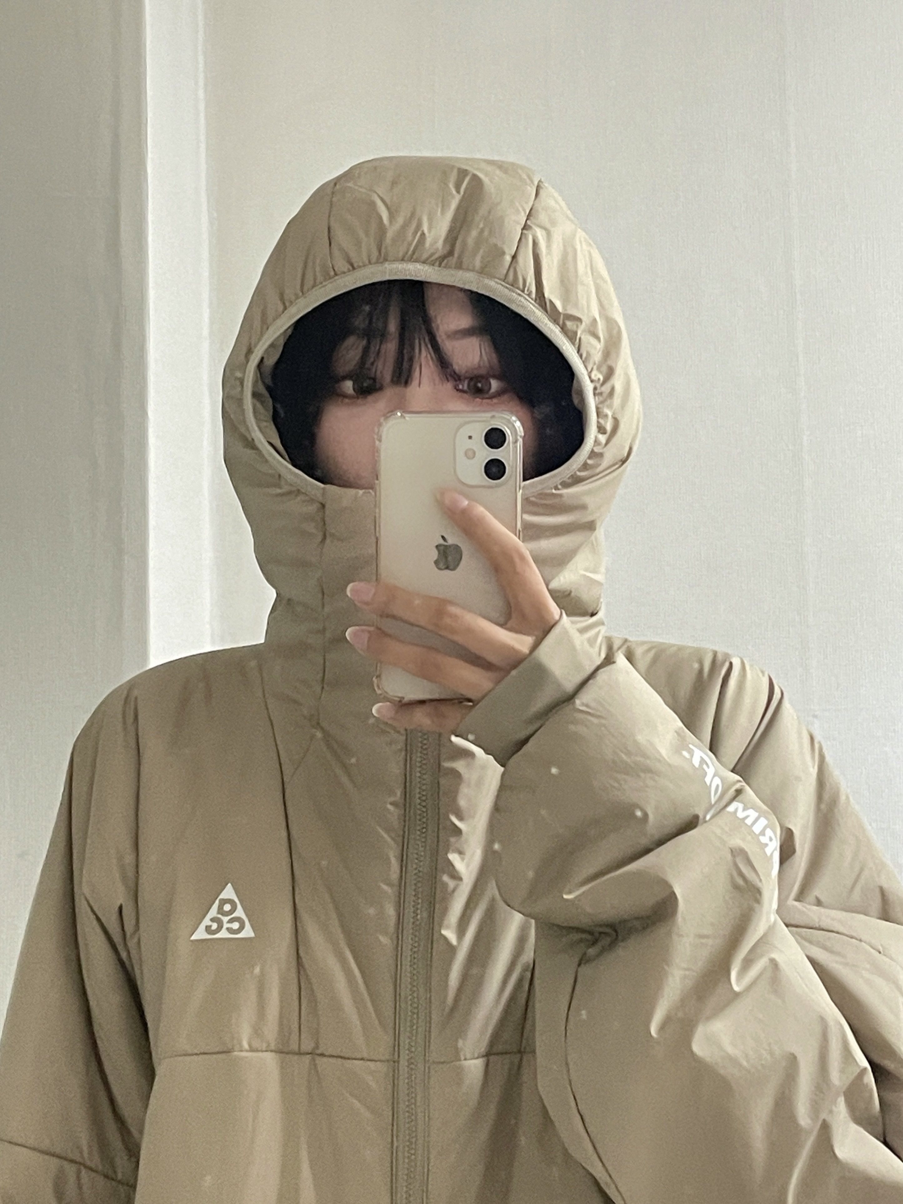 Nike ACG Therma-Fit ADV Rope De Dope Jacket Light Iron Ore - Asia 착용 스타일 - 1