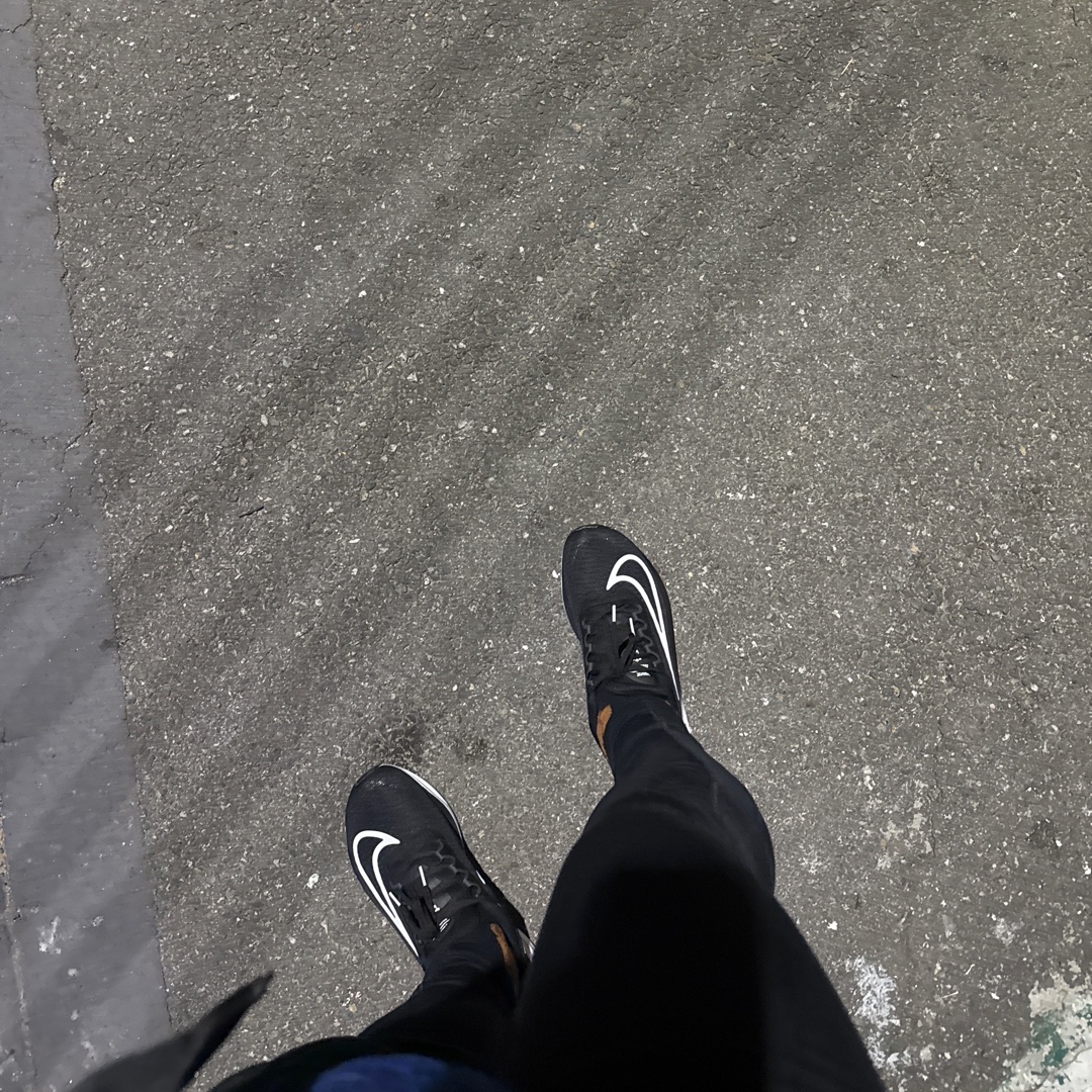 Nike Zoom Fly 5 Black White 착용 스타일