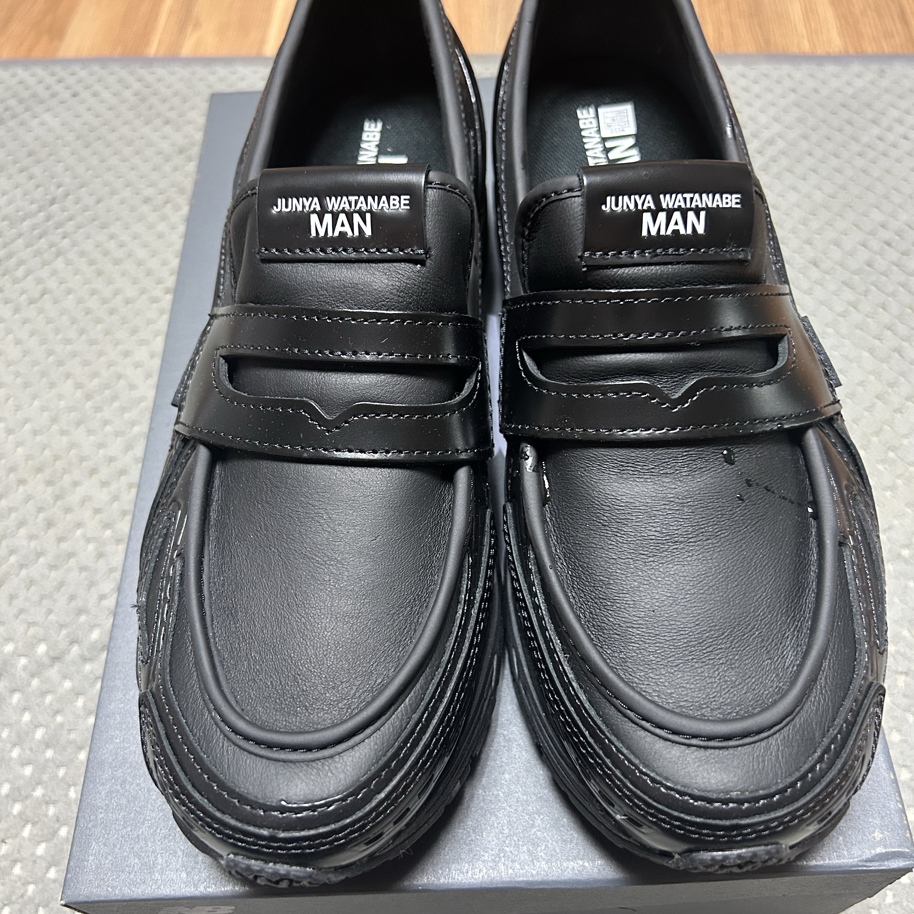 New Balance x Junya Watanabe Man 1906L Black 착용 스타일 - 1
