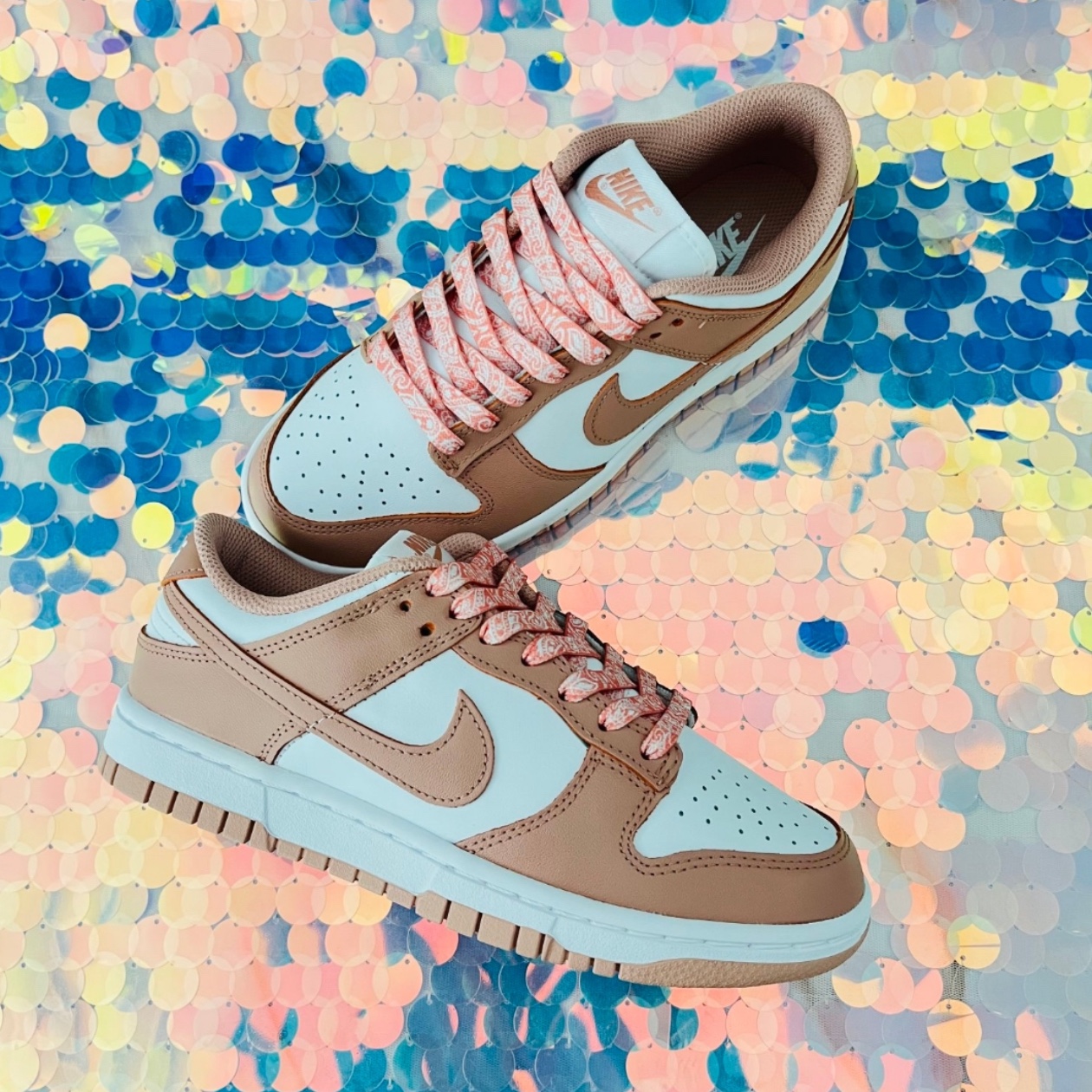 (W) Nike Dunk Low Rose Whisper 착용 스타일