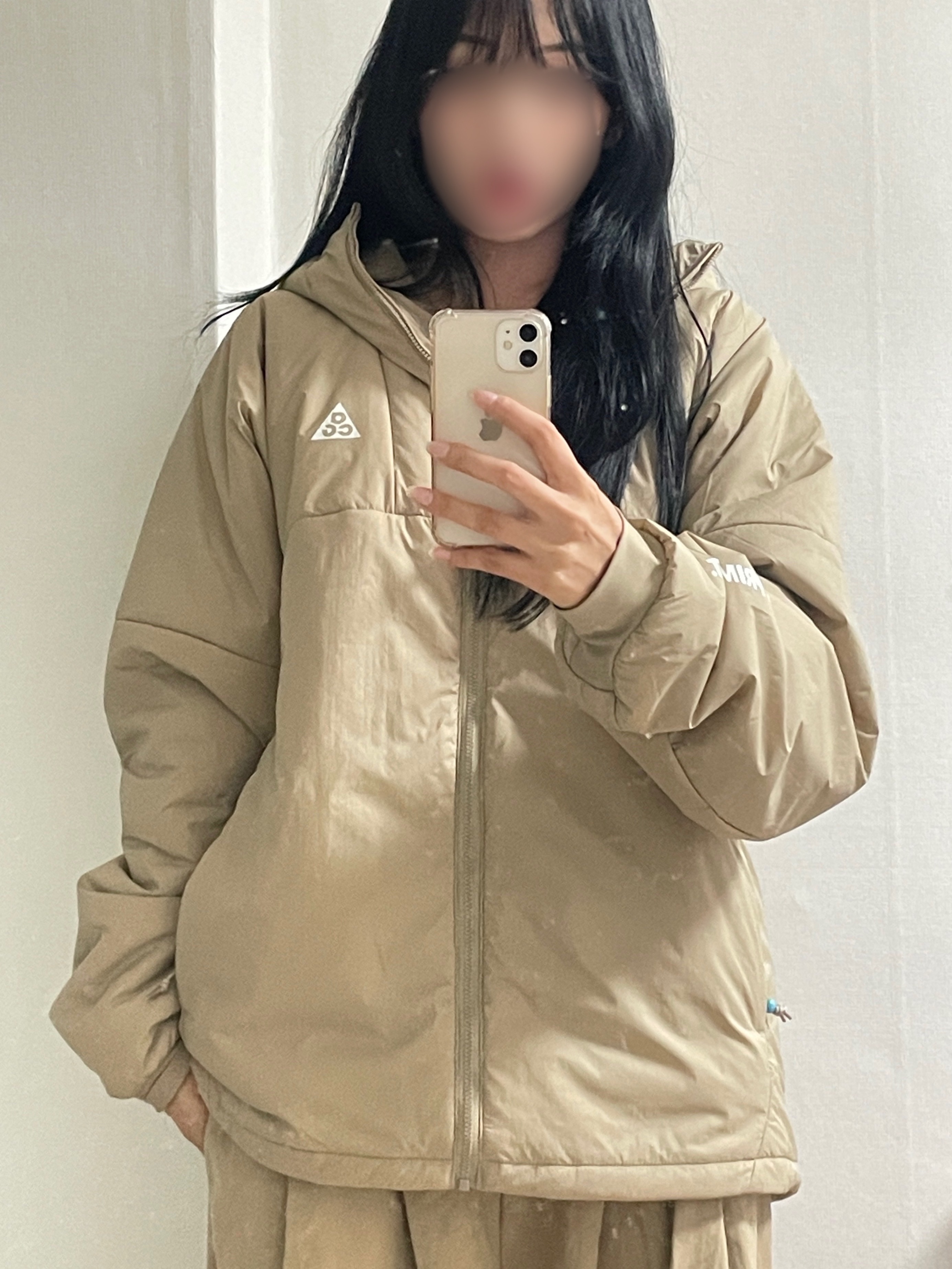 Nike ACG Therma-Fit ADV Rope De Dope Jacket Light Iron Ore - Asia 착용 스타일 - 4