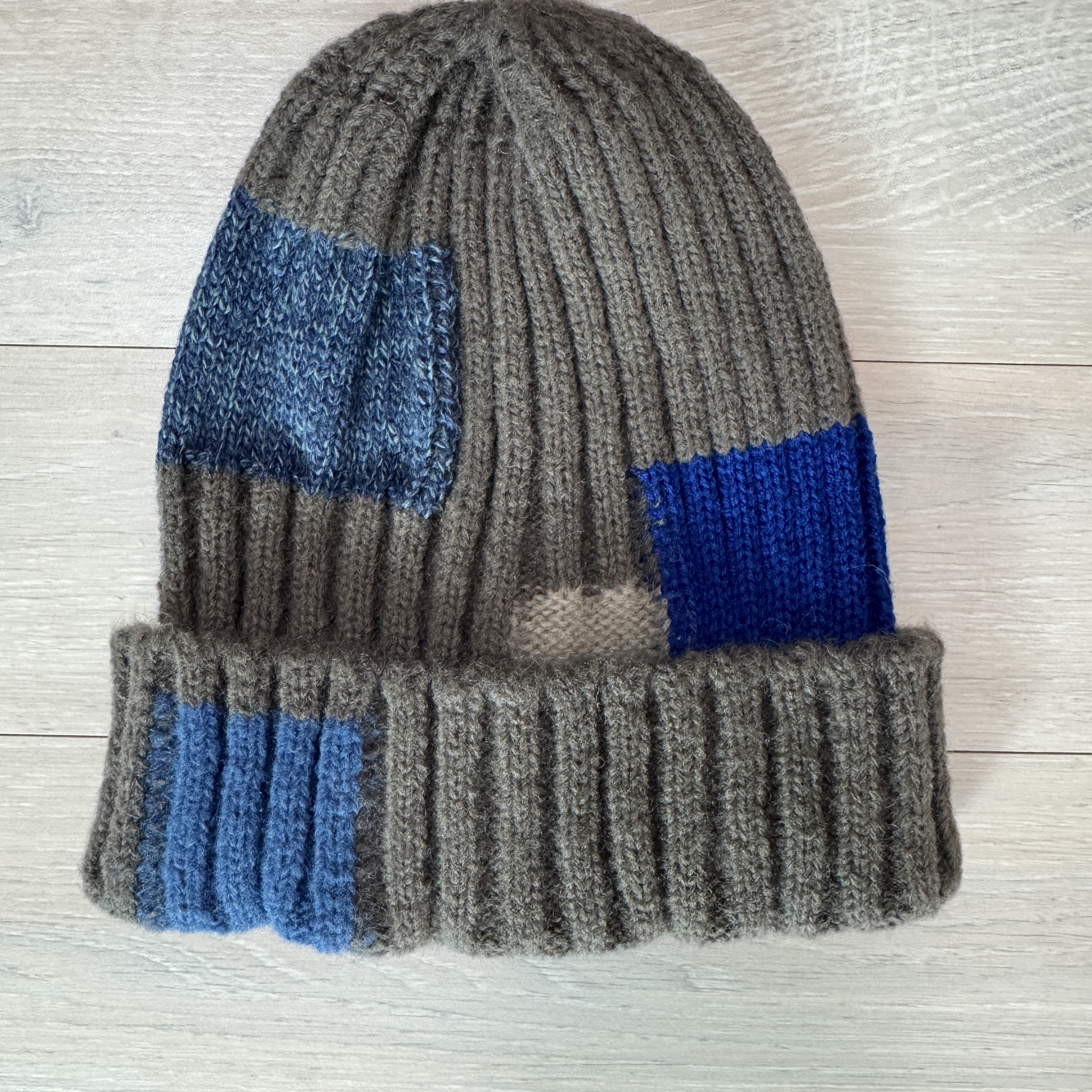 Kapital 5G Wool Tugihagi Knit Cap Gray 착용 스타일 - 1