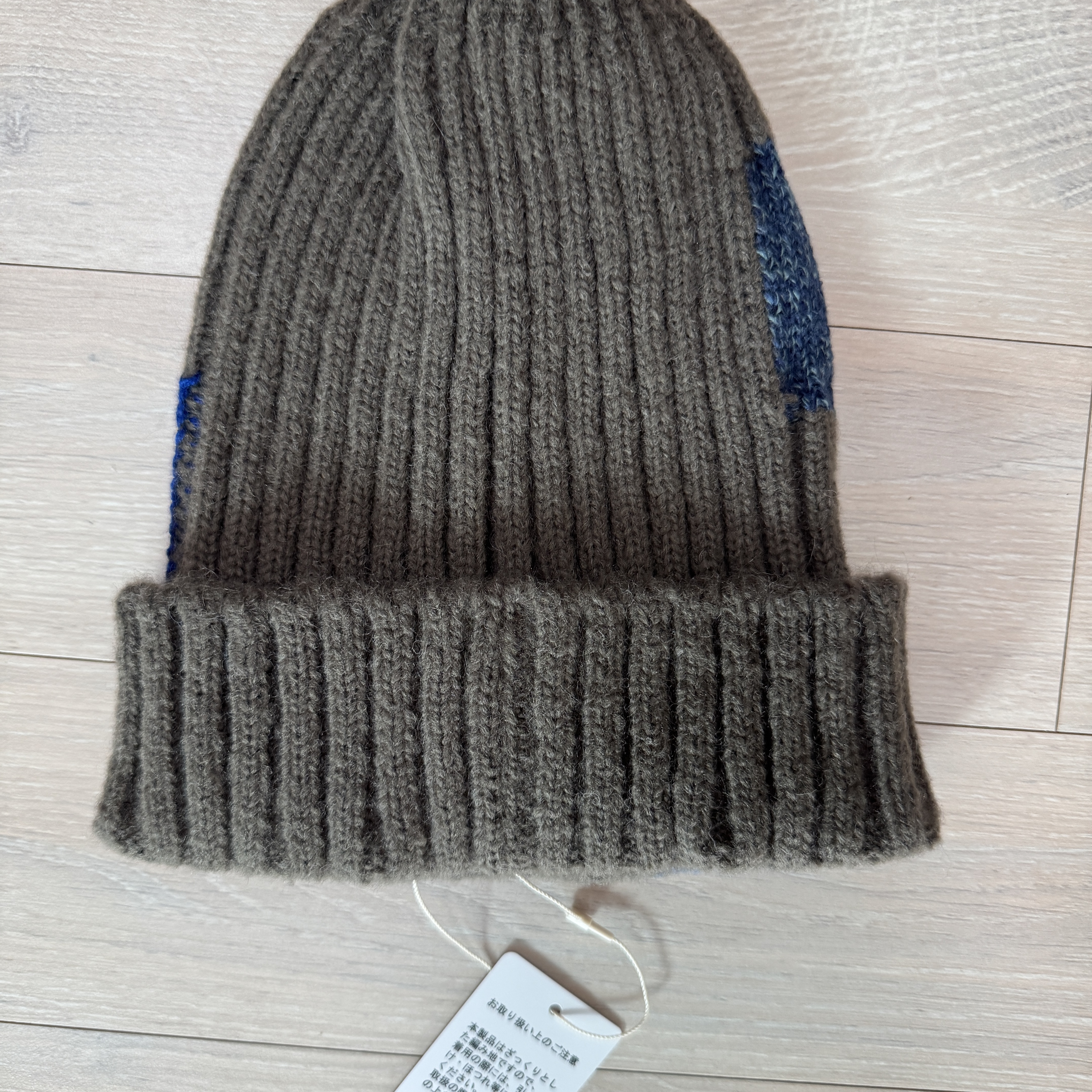 Kapital 5G Wool Tugihagi Knit Cap Gray 착용 스타일 - 2