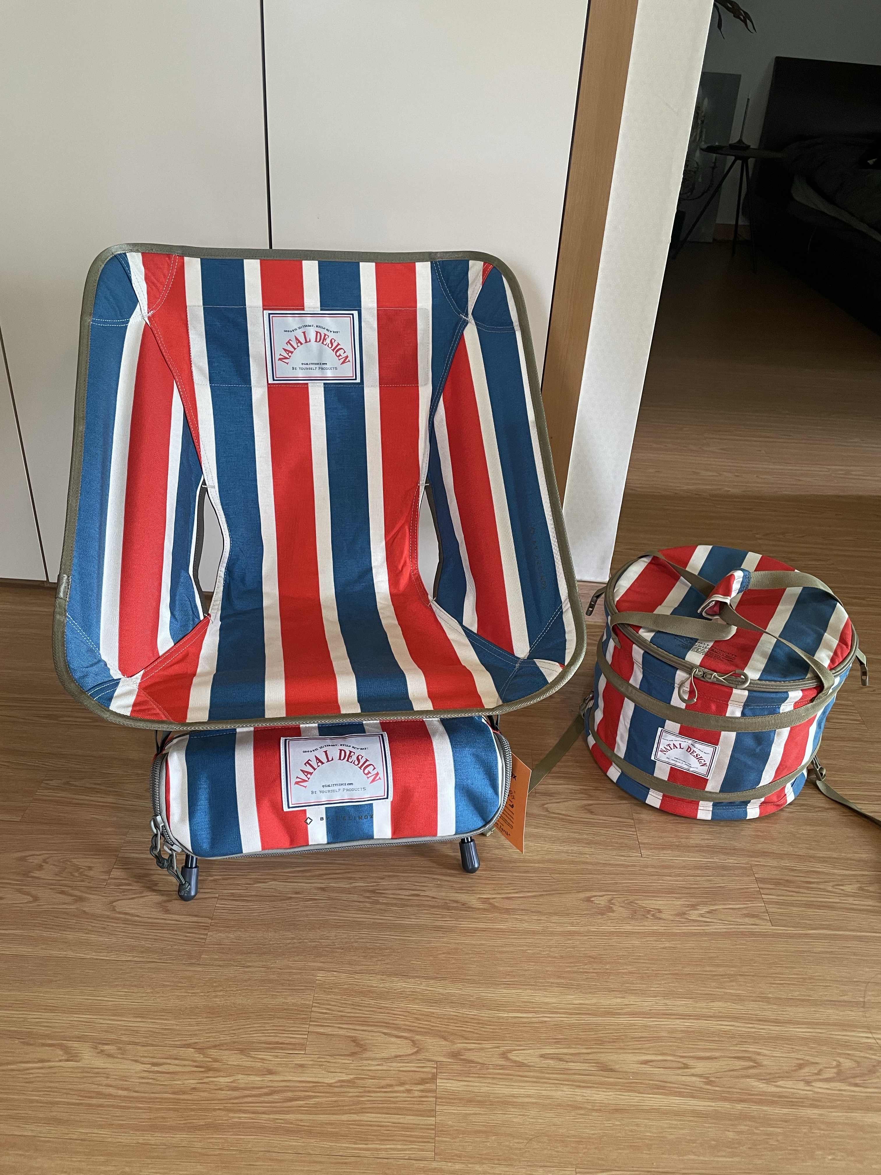Helinox x Natal Design Chair One Natal Stripe 착용 스타일 - 2