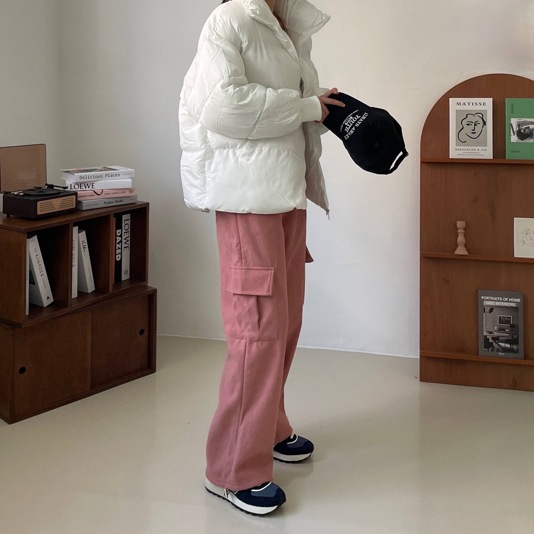 New Balance 574 Legacy Navy 착용 스타일 - 4