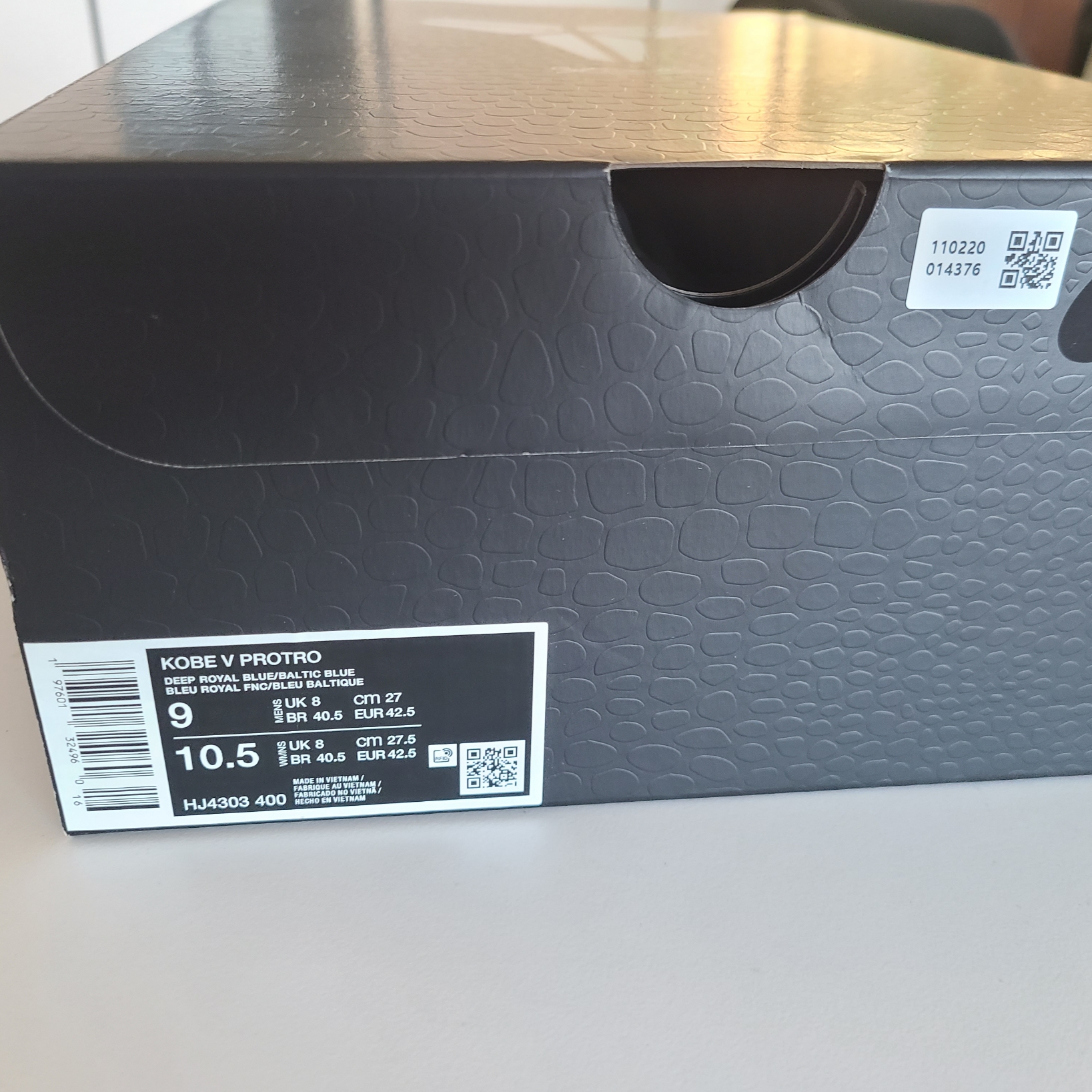 Nike Kobe 5 Protro Deep Royal Blue 착용 스타일 - 1