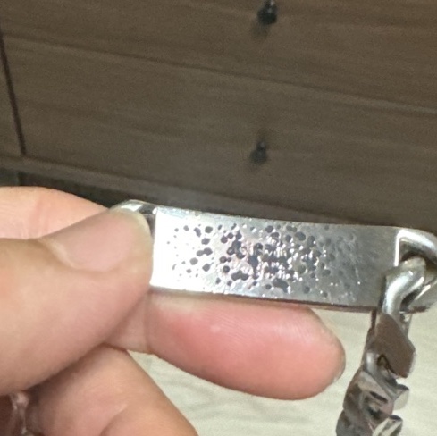 Louis Vuitton Monogram Chain Bracelet Palladium 착용 스타일 - 1