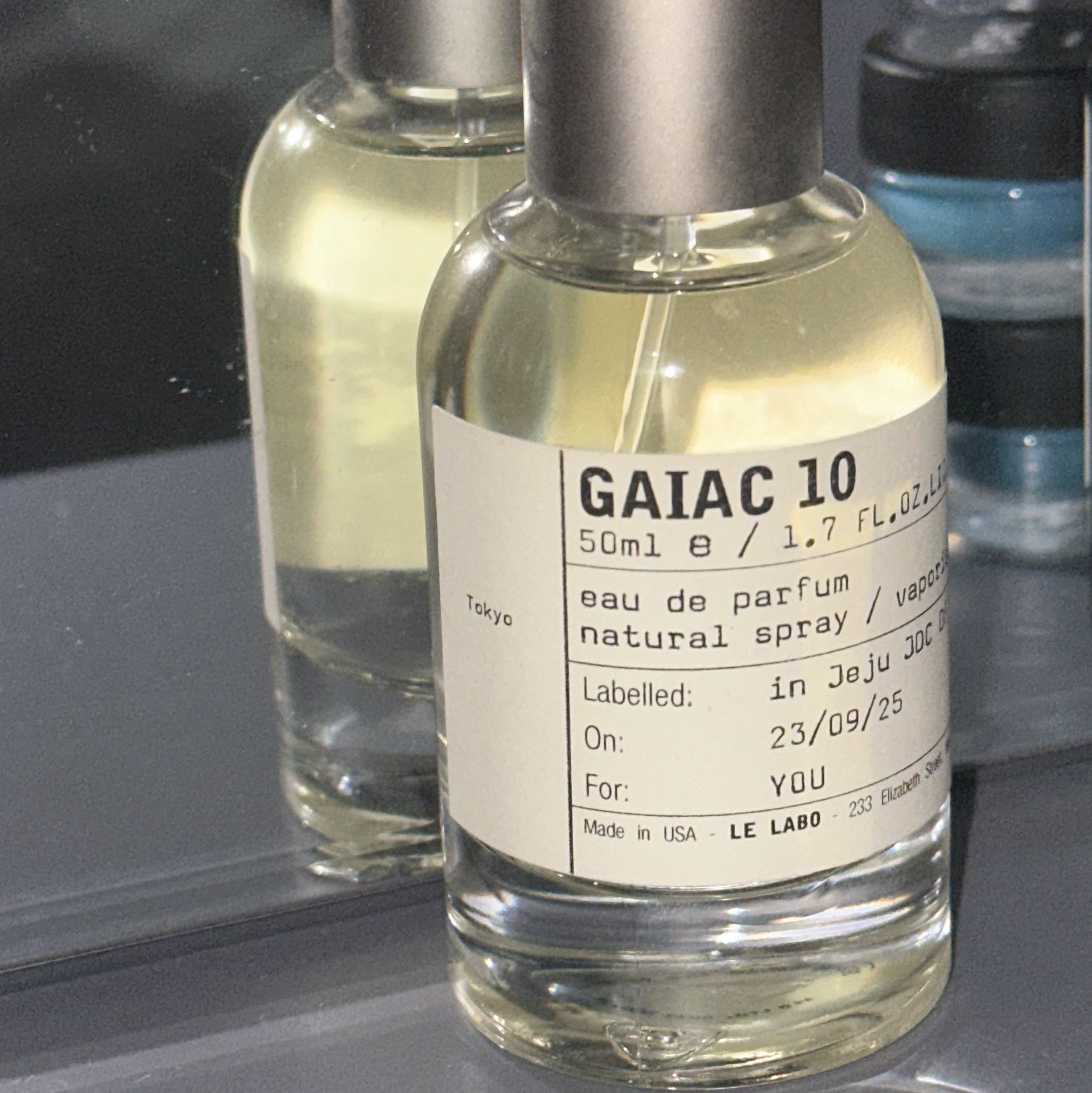Le Labo Gaiac 10 Eau De Parfum 50ml 착용 스타일