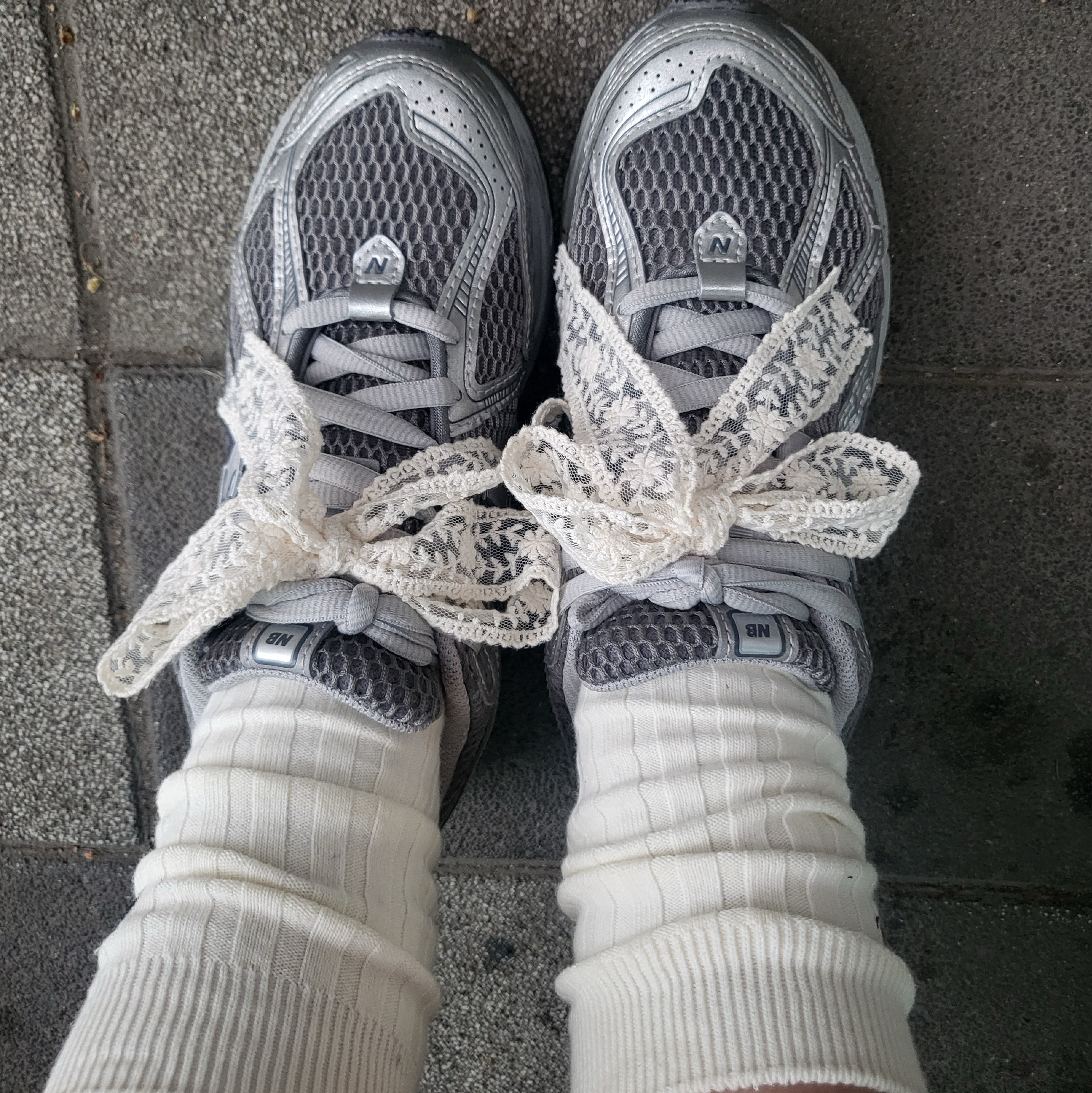 New Balance 1906R Harbor Grey Silver Metalic 착용 스타일