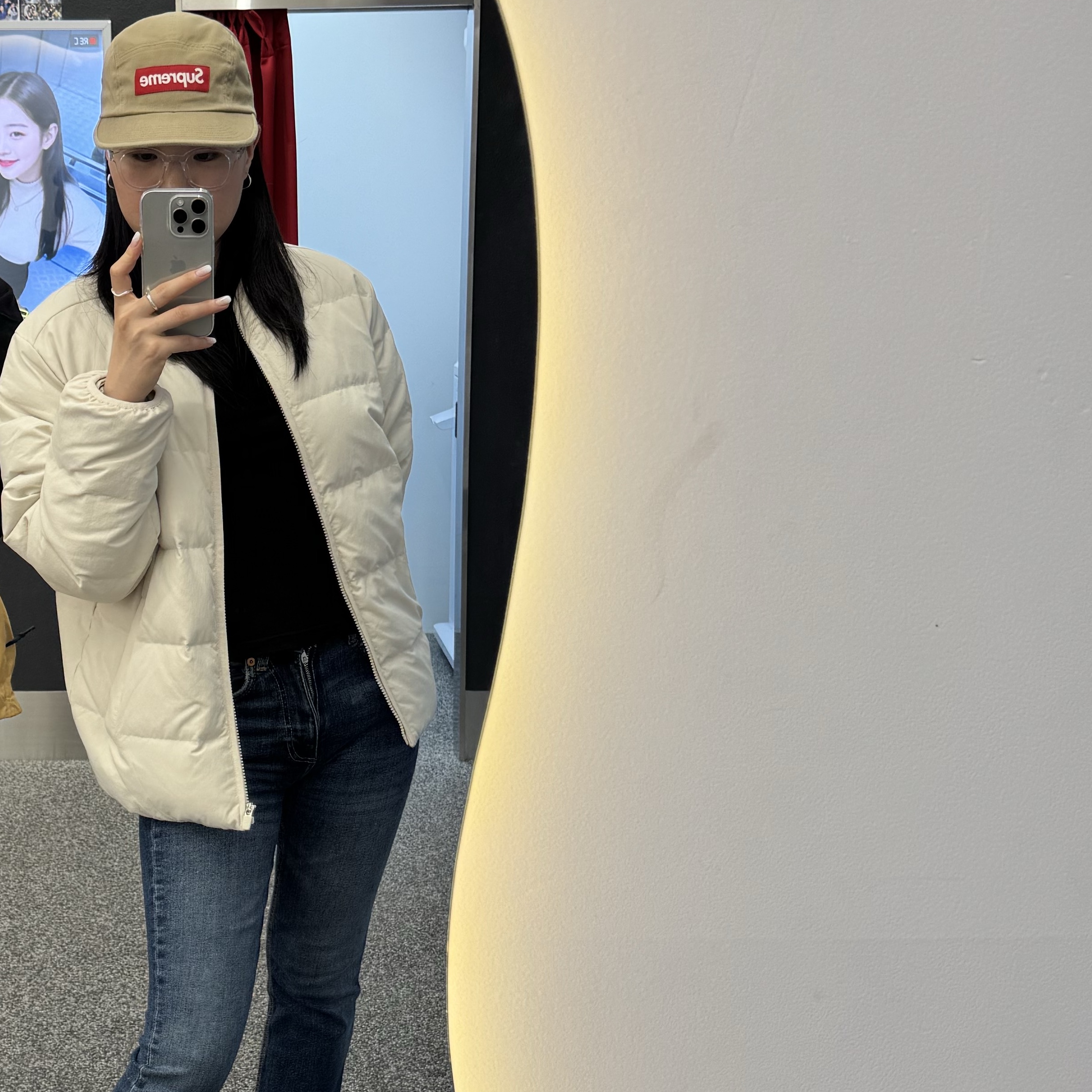 Supreme Washed Chino Twill Camp Cap Tan - 24FW 착용 스타일 - 2