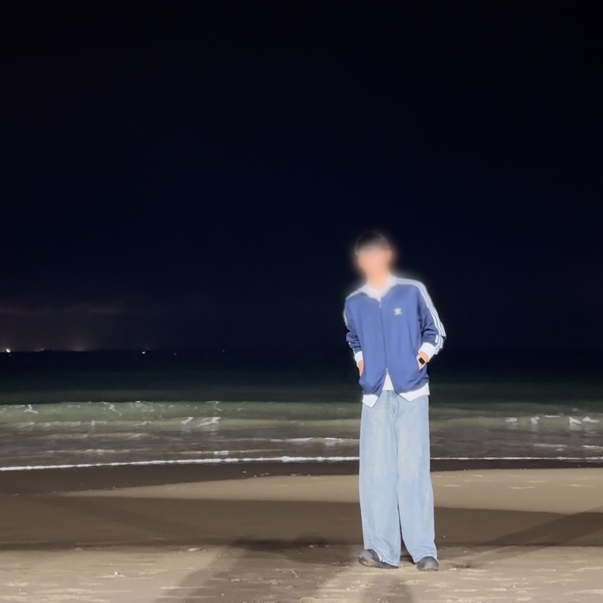 Adidas Adicolor Classic Beckenbauer Track Top Night Indigo - KR Sizing 착용 스타일