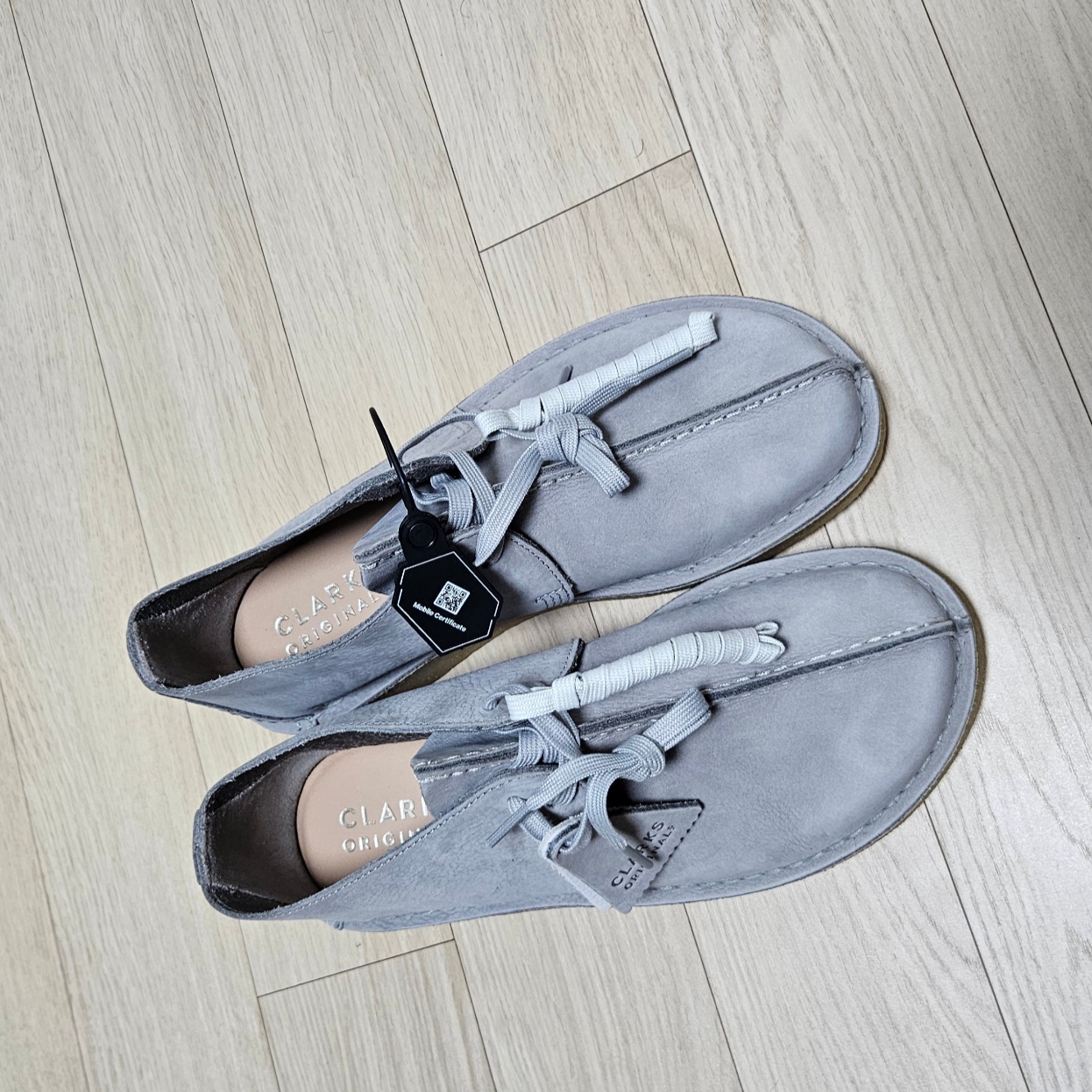 Clarks Desert Trek Taupe Nubuck 착용 스타일