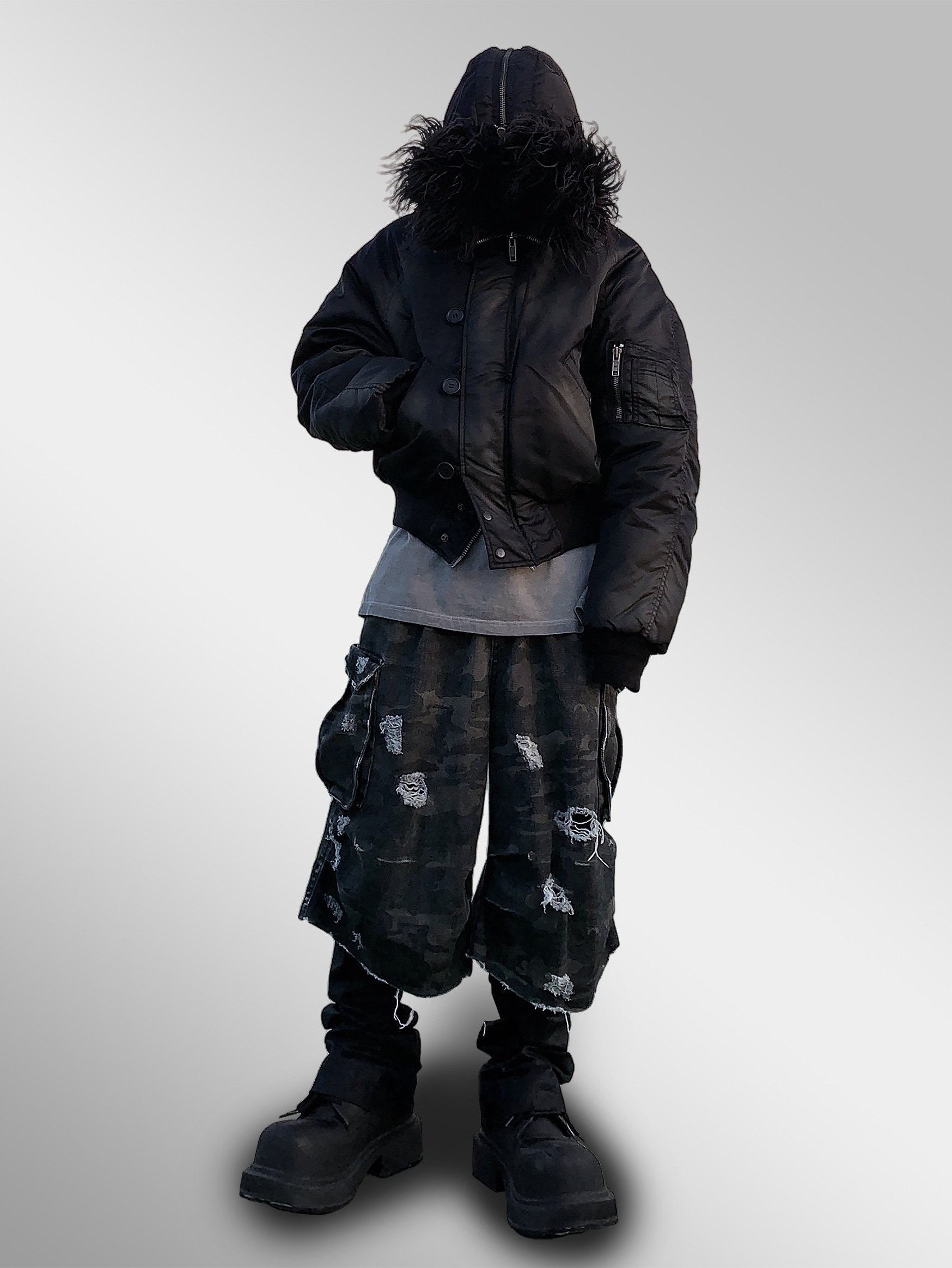 프로젝트 G/R N2B 빈티지 자켓 블랙 | PROJECT G/R | KREAM