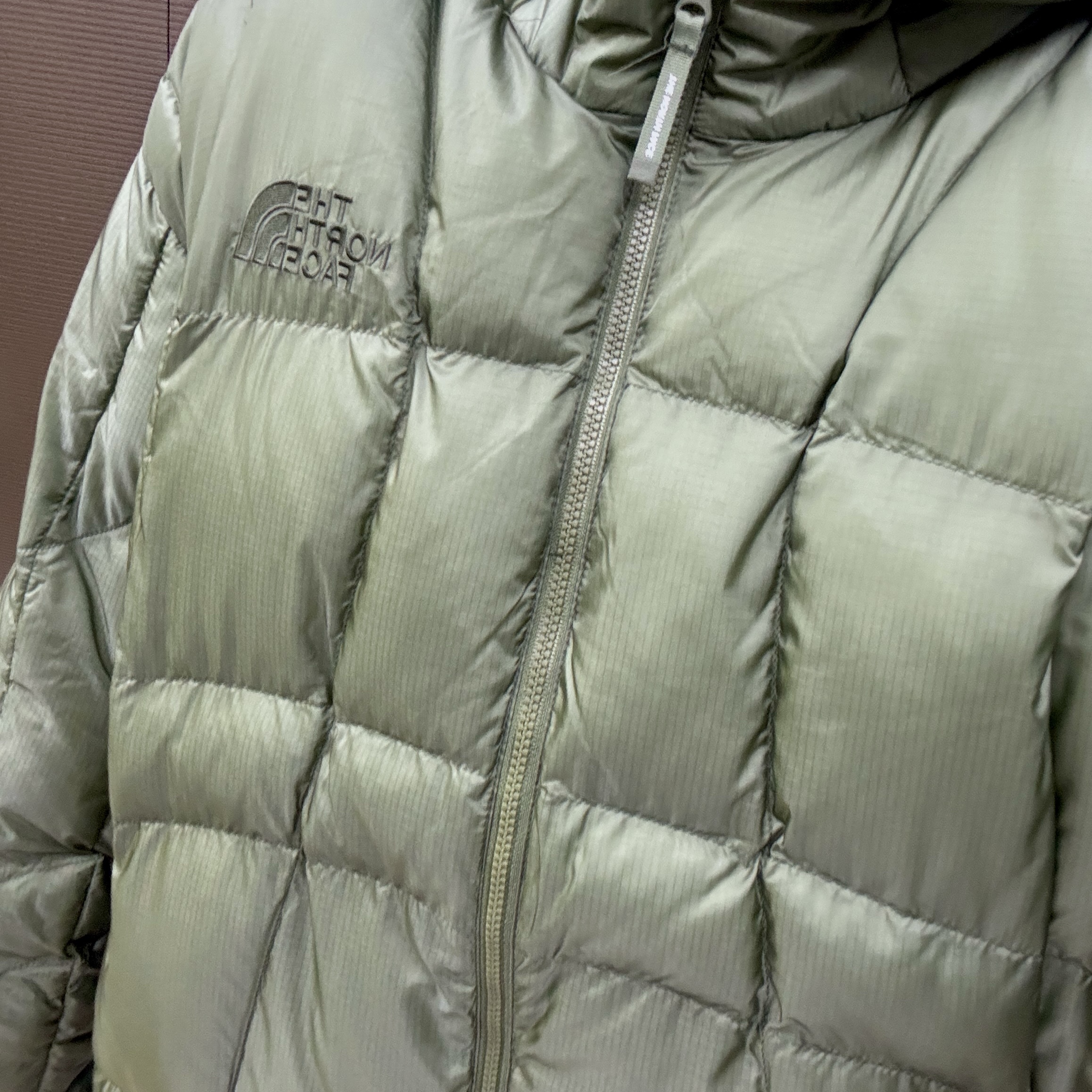 The North Face White Label Wave LT On Ball Jacket Khaki 착용 스타일