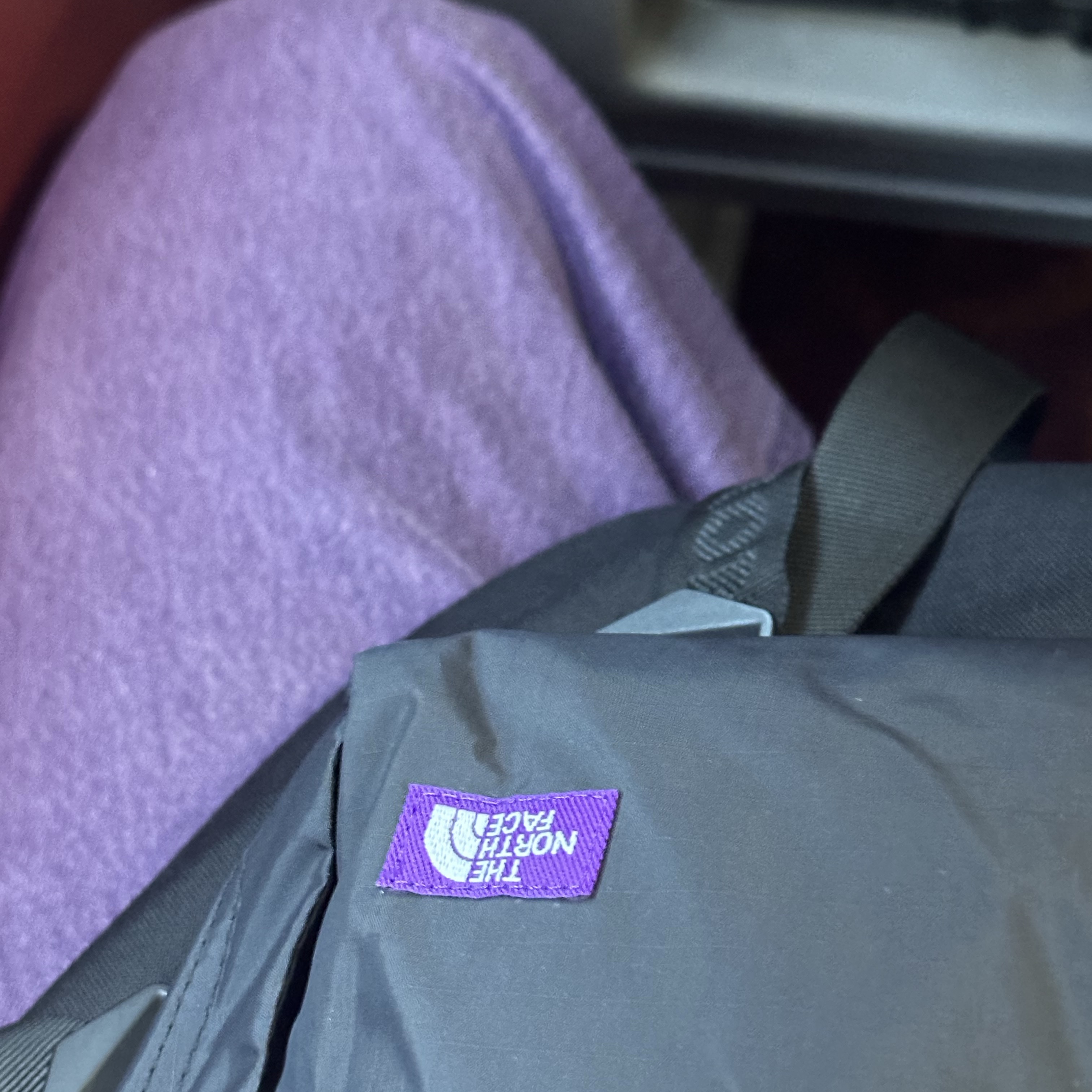 The North Face Purple Label Cordura Nylon Day Pack Black 착용 스타일