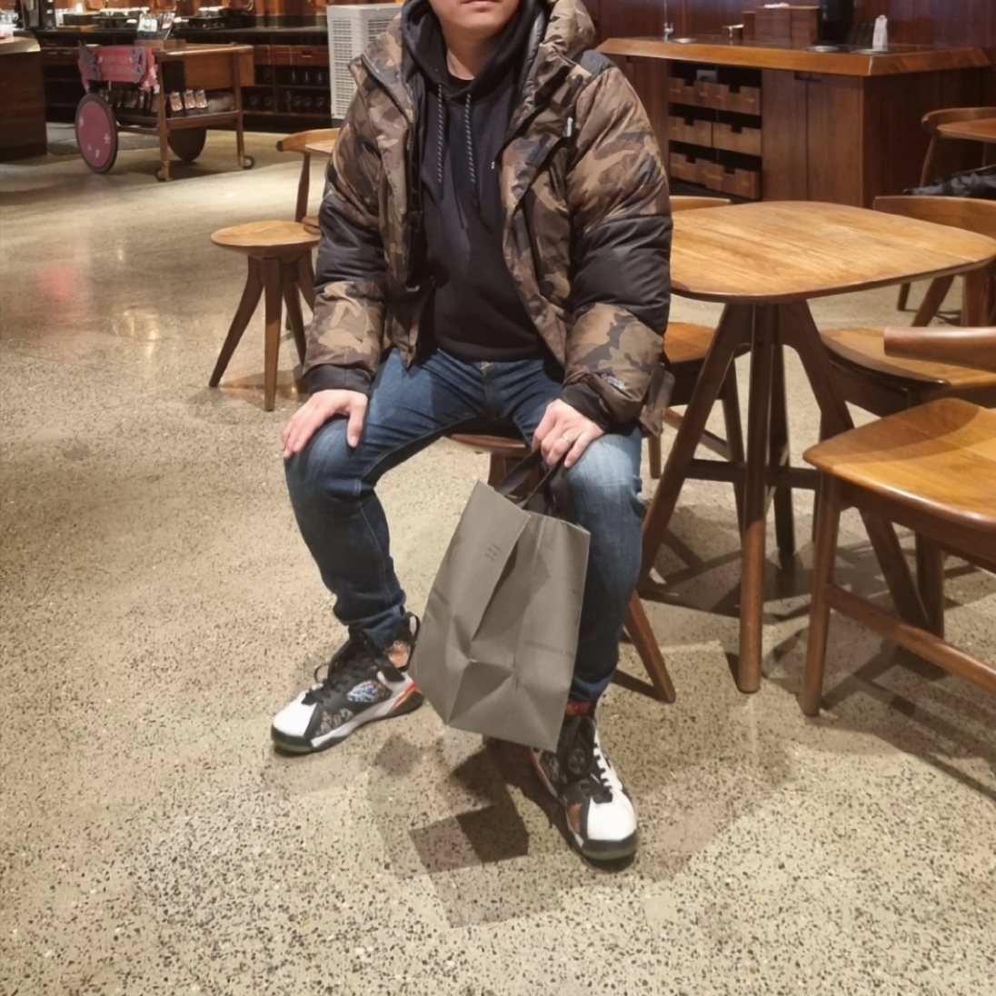 The North Face Novelty Baltro Light Jacket Khaki, Jordan 7 Retro GC Chile Red 착용 스타일